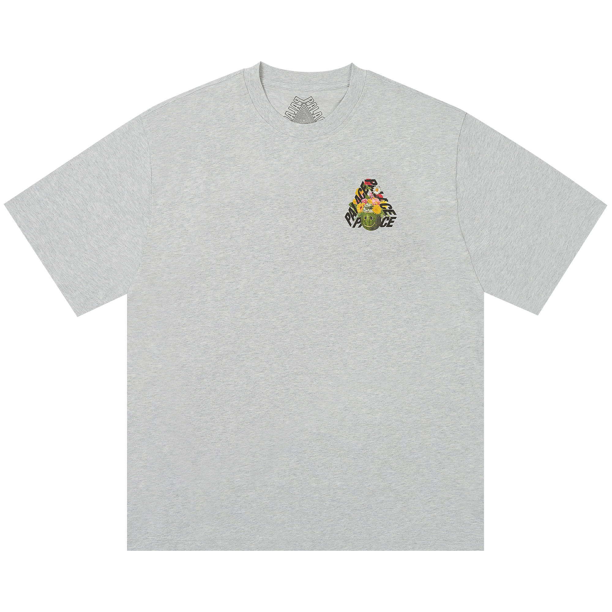 Palace P-3 Punch T-Shirt 'Grey Marl'