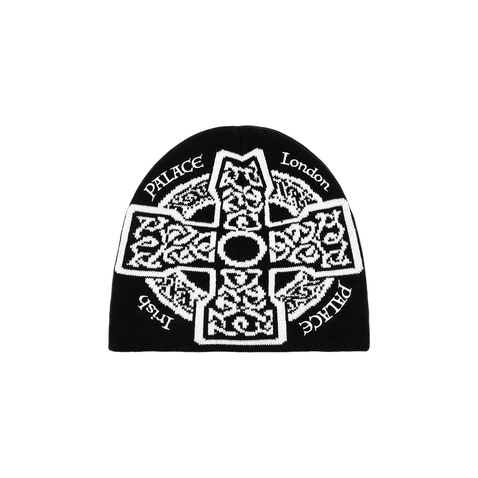 Palace Celtic Nein Cuff Beanie 'Black'
