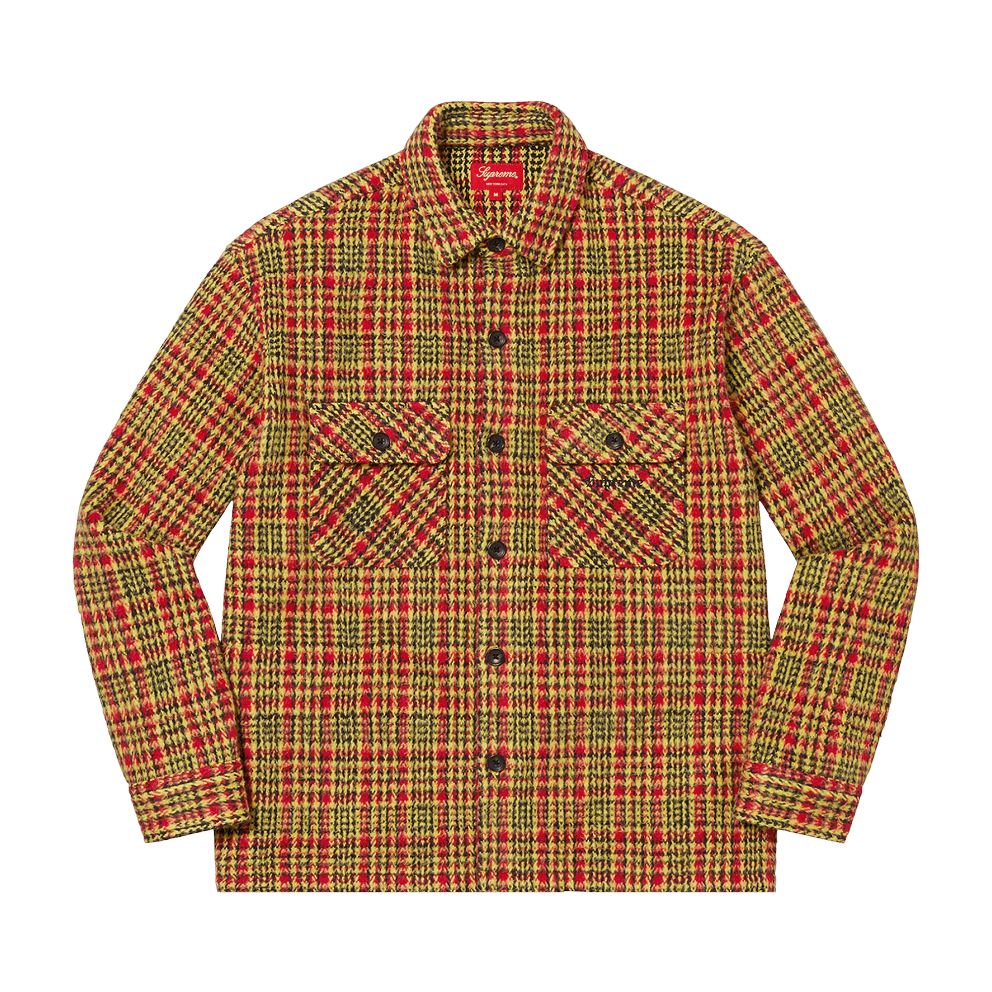 Supreme Heavy Flannel Shirt 'Gold'