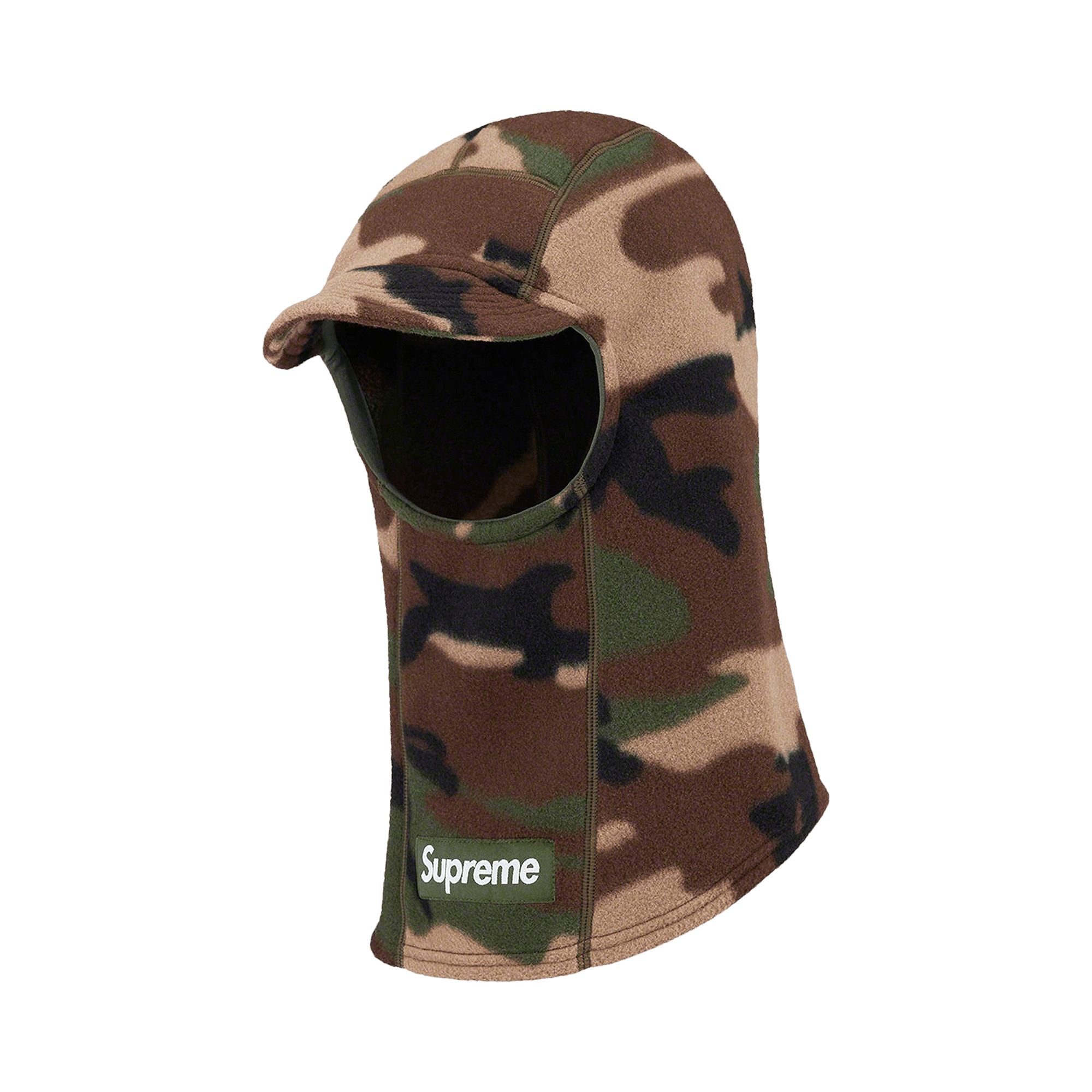 Supreme x Polartec Brim Balaclava 'Woodland Camo'