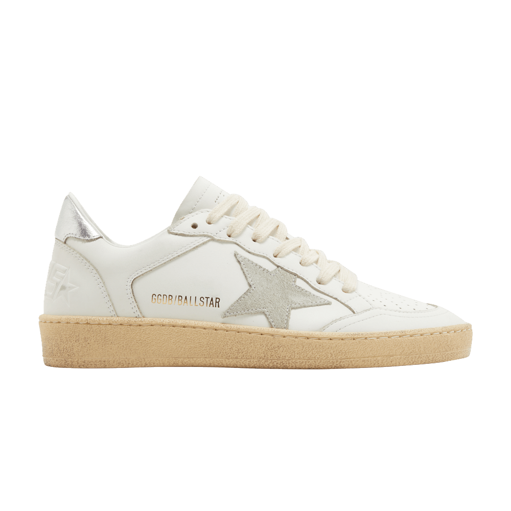 Golden Goose Wmns Ball Star 'White Ice Grey'