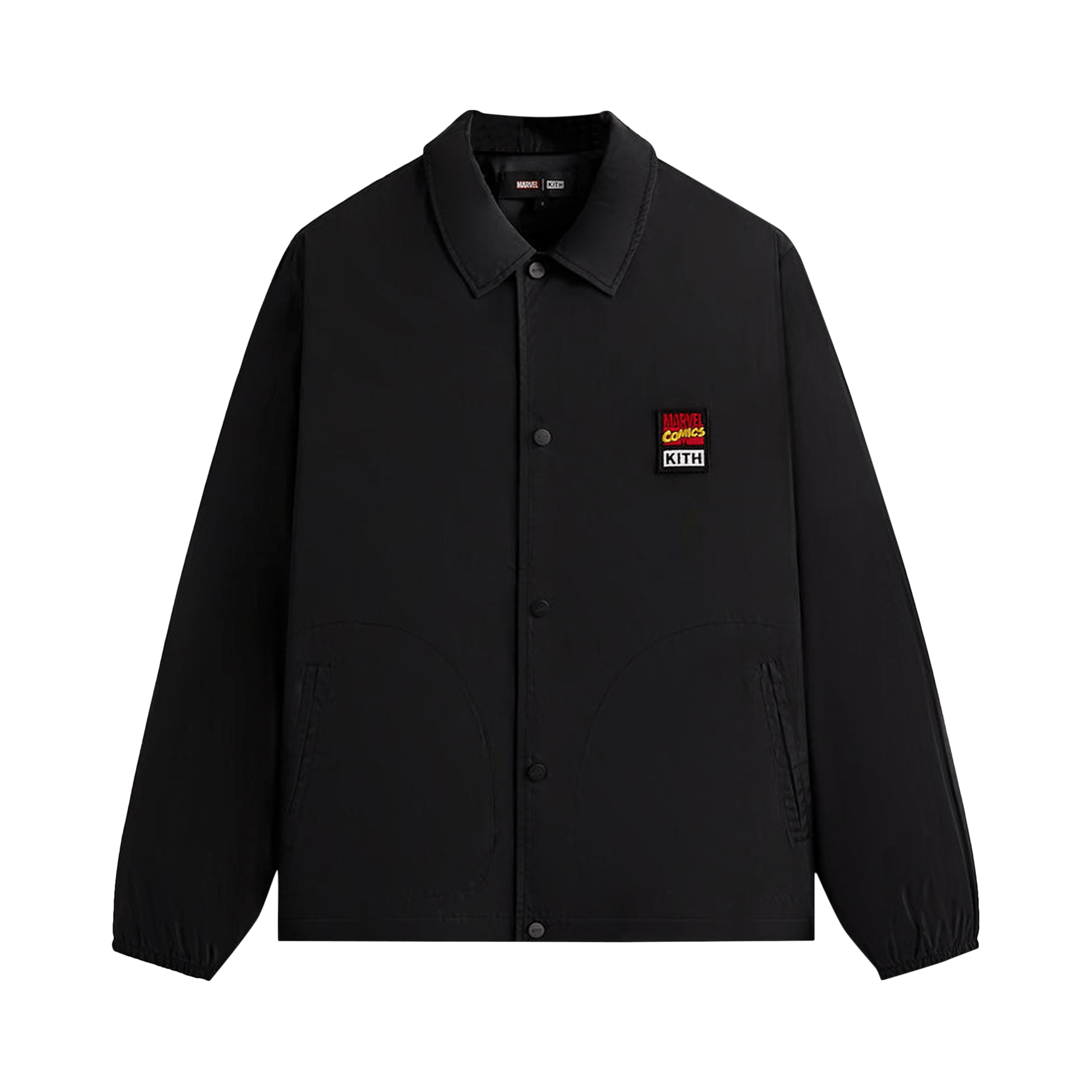 Kith x Marvel Comics Coaches Jacket 'Black'