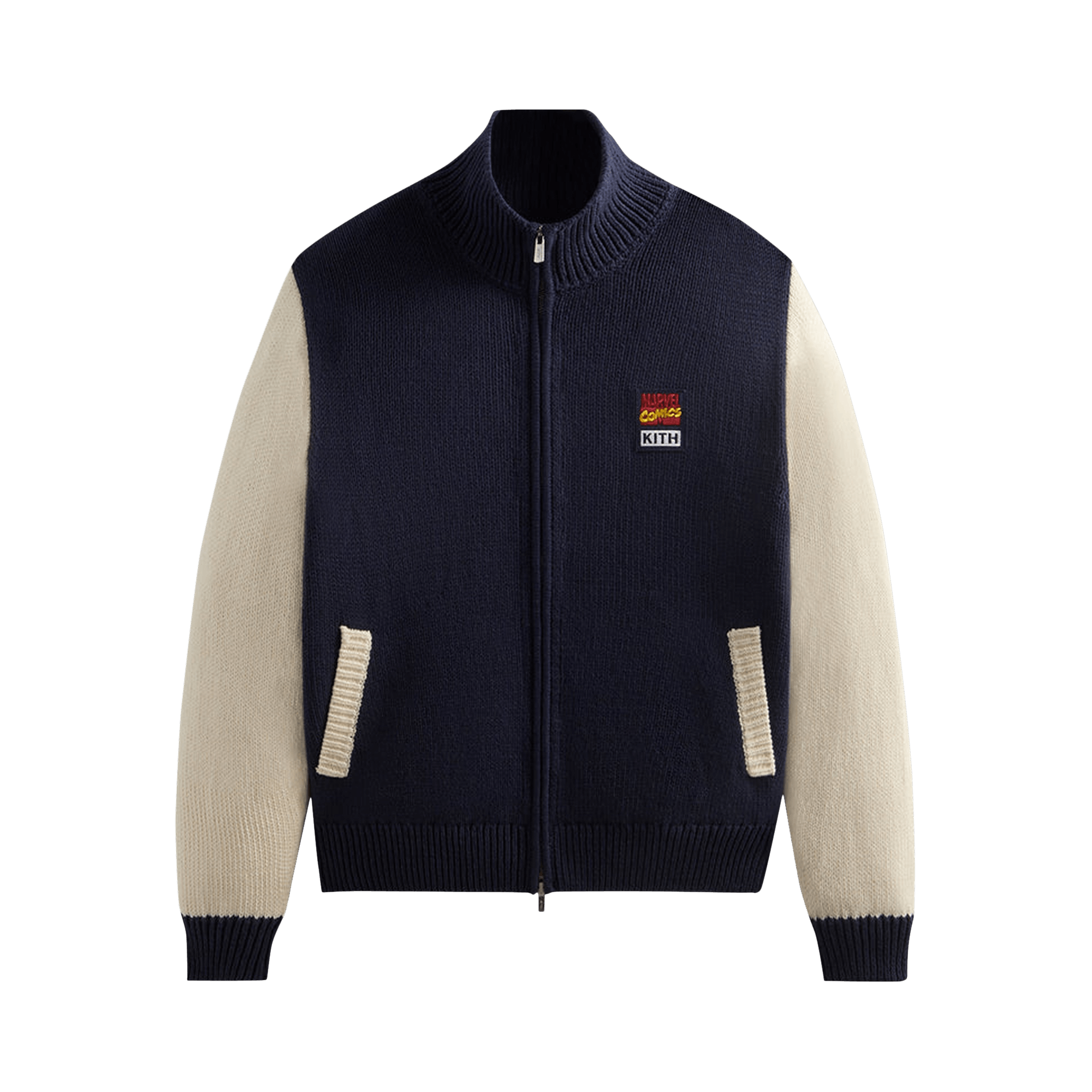 Kith x Marvel Comics Wyona Full Zip Sweater 'Nocturnal'