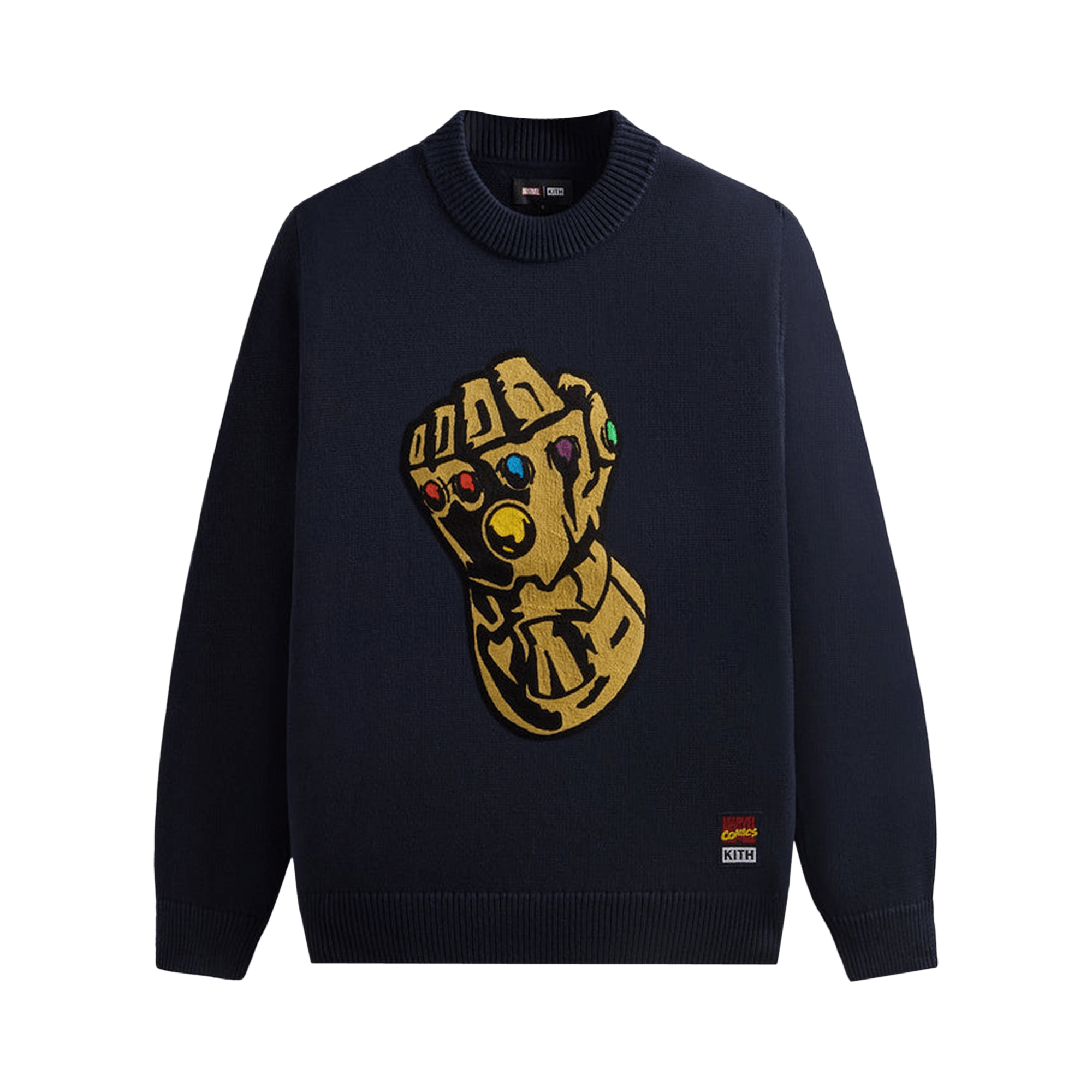Kith x Marvel Thanos Lewis Crewneck Sweater 'Nocturnal'