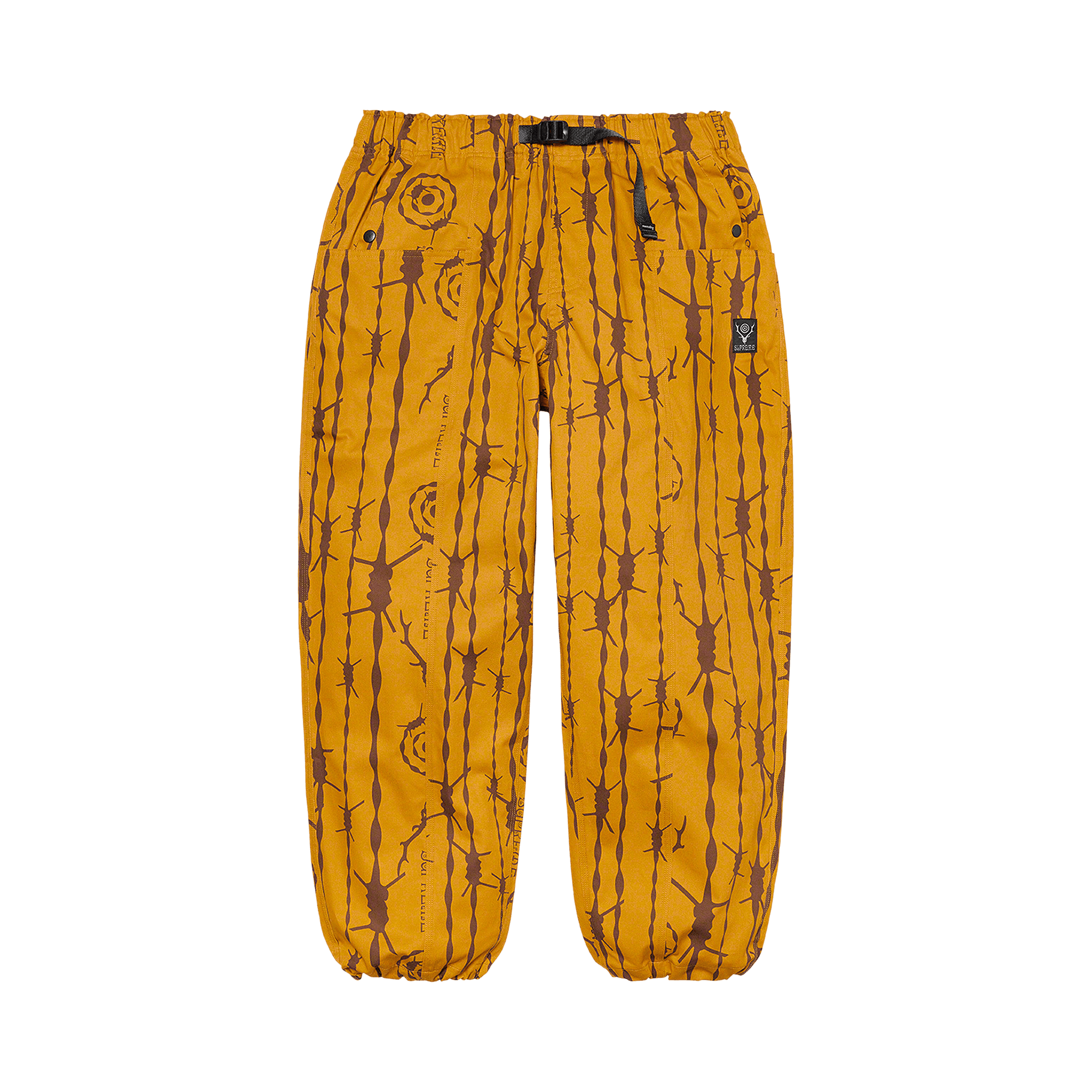 Supreme x SOUTH2 WEST8 Belted Pant 'Mustard Pattern'