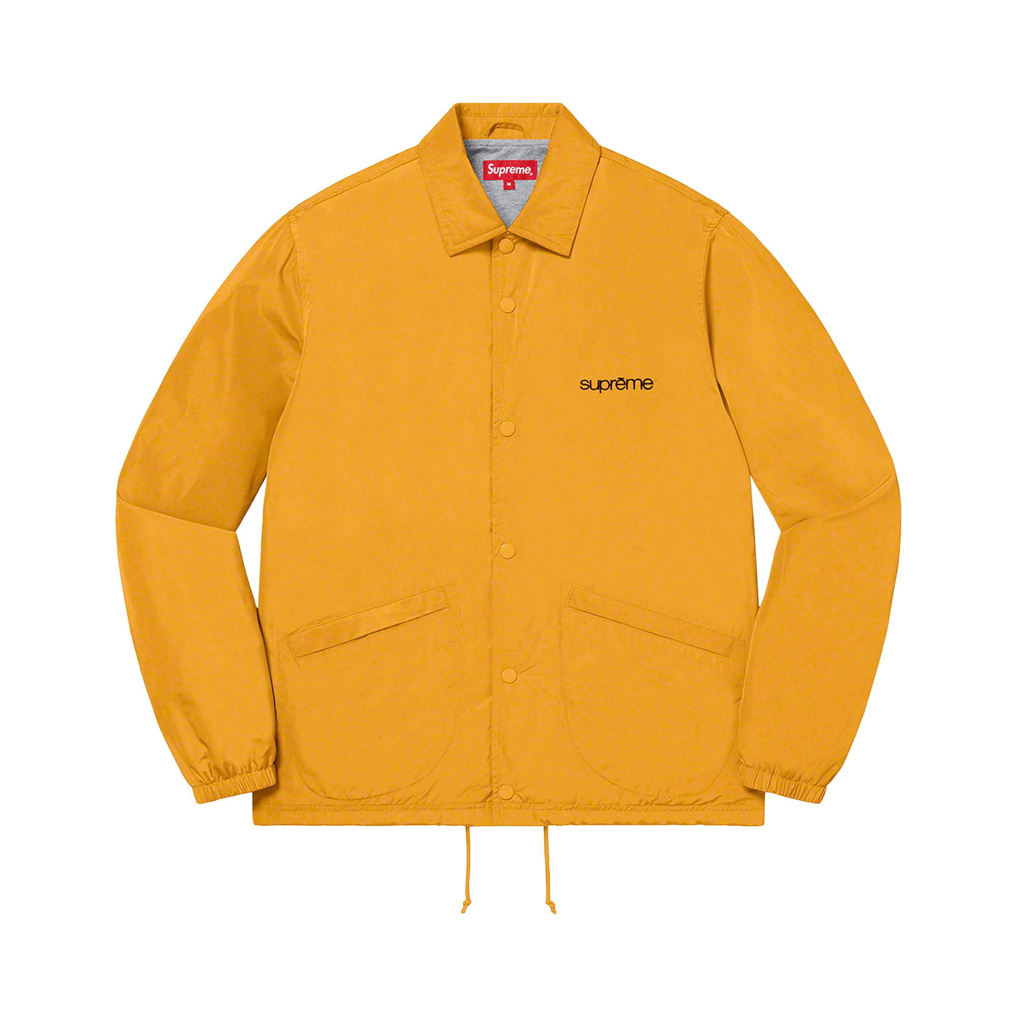Supreme Five Boroughs Coaches Jacket 'Mustard'