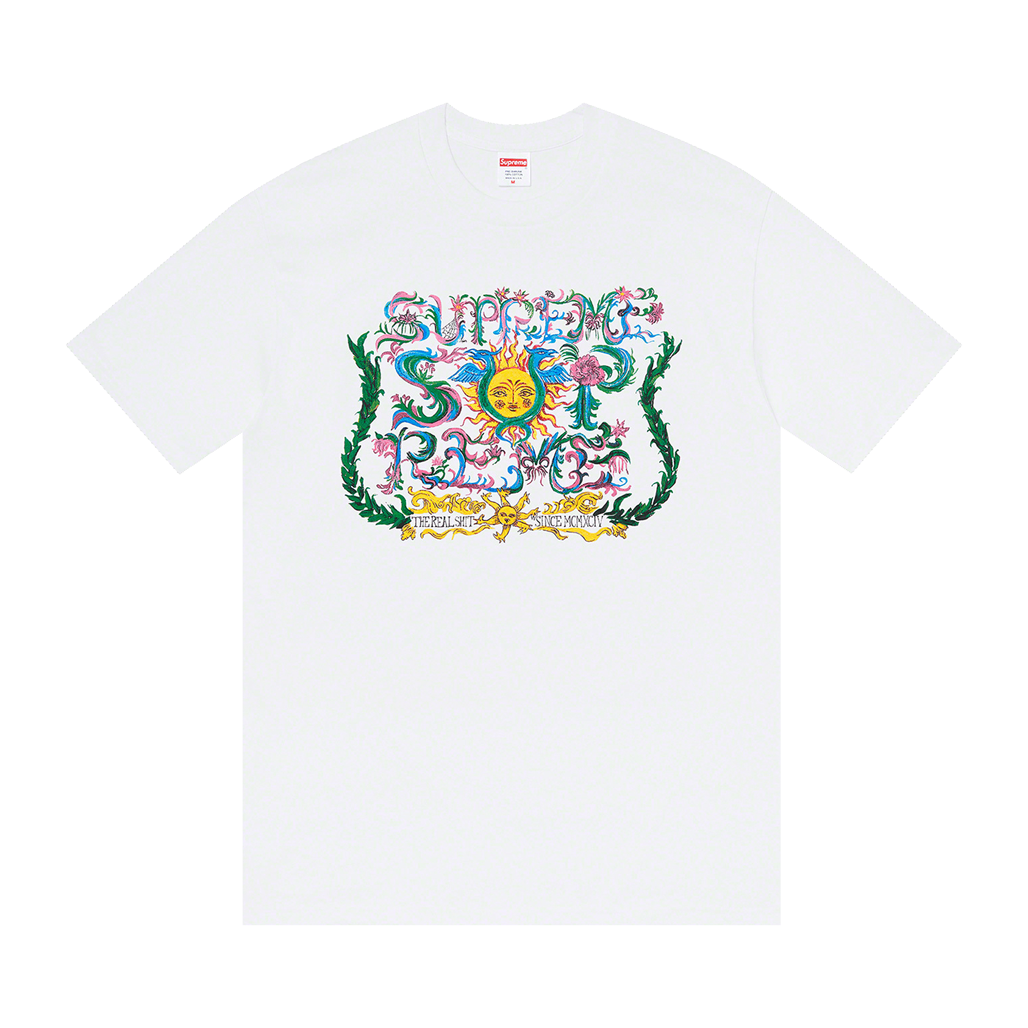 Supreme Crest Tee 'White'