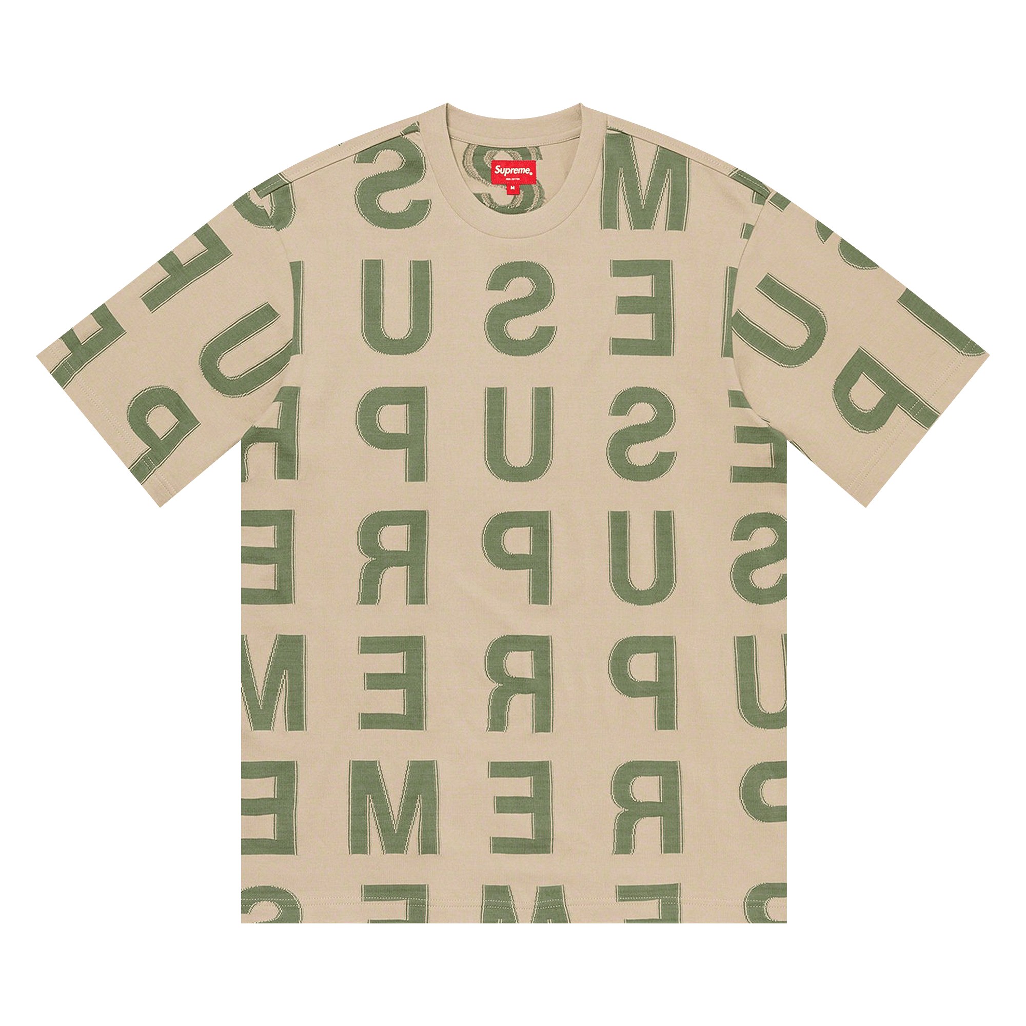 Supreme Intarsia Short-Sleeve Top 'Clay'