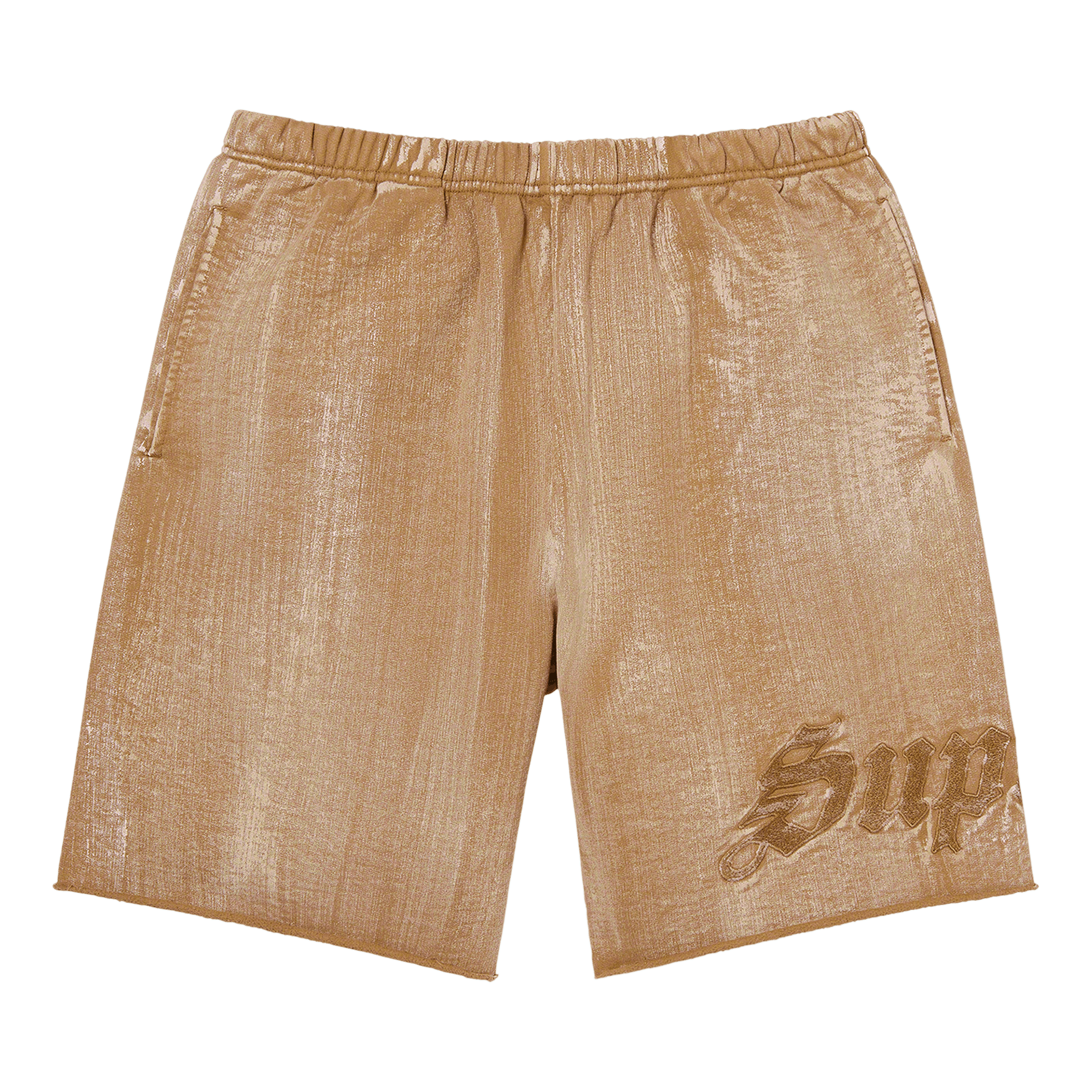 Supreme Brush Stroke Sweatshort 'Dark Tan'