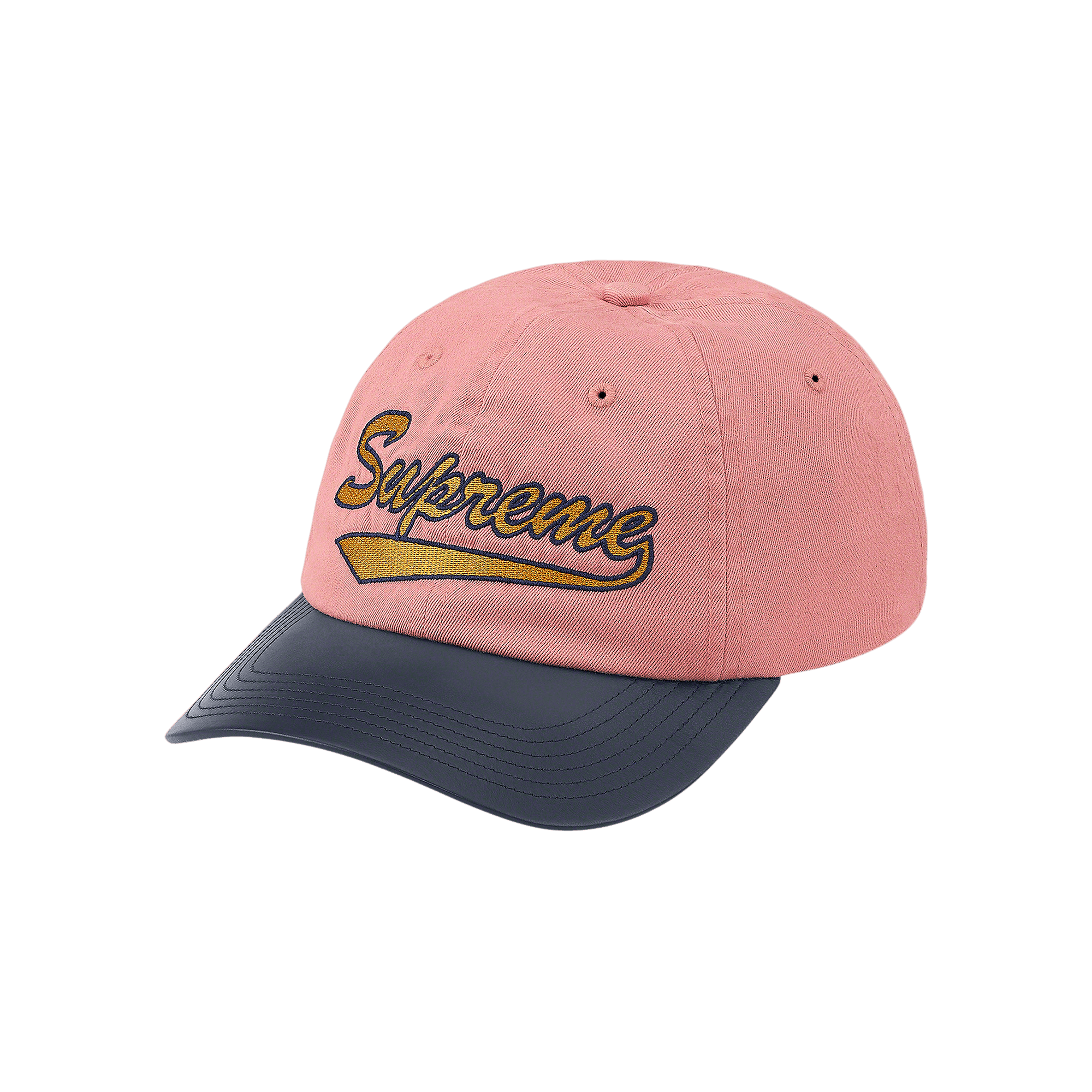 Supreme Leather Visor 6-Panel 'Pink'
