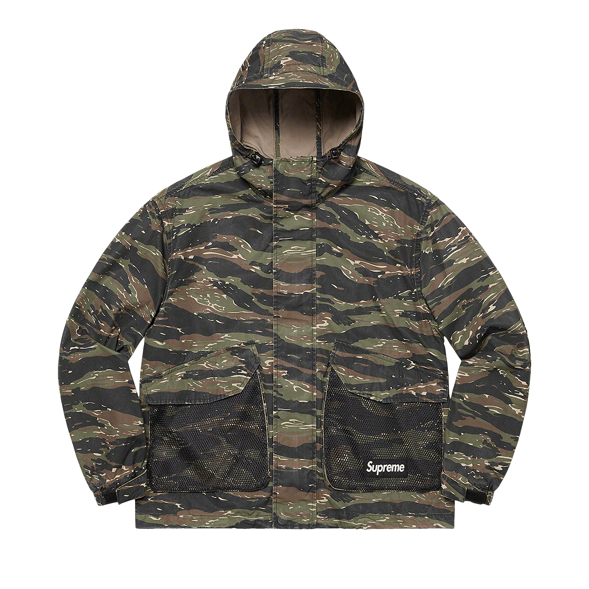 Supreme Mesh Pocket Cargo Jacket 'Tigerstripe Camo'