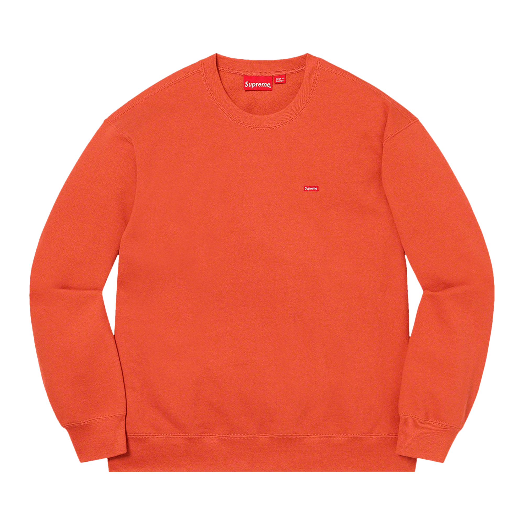 Supreme Small Box Crewneck 'Burnt Orange'