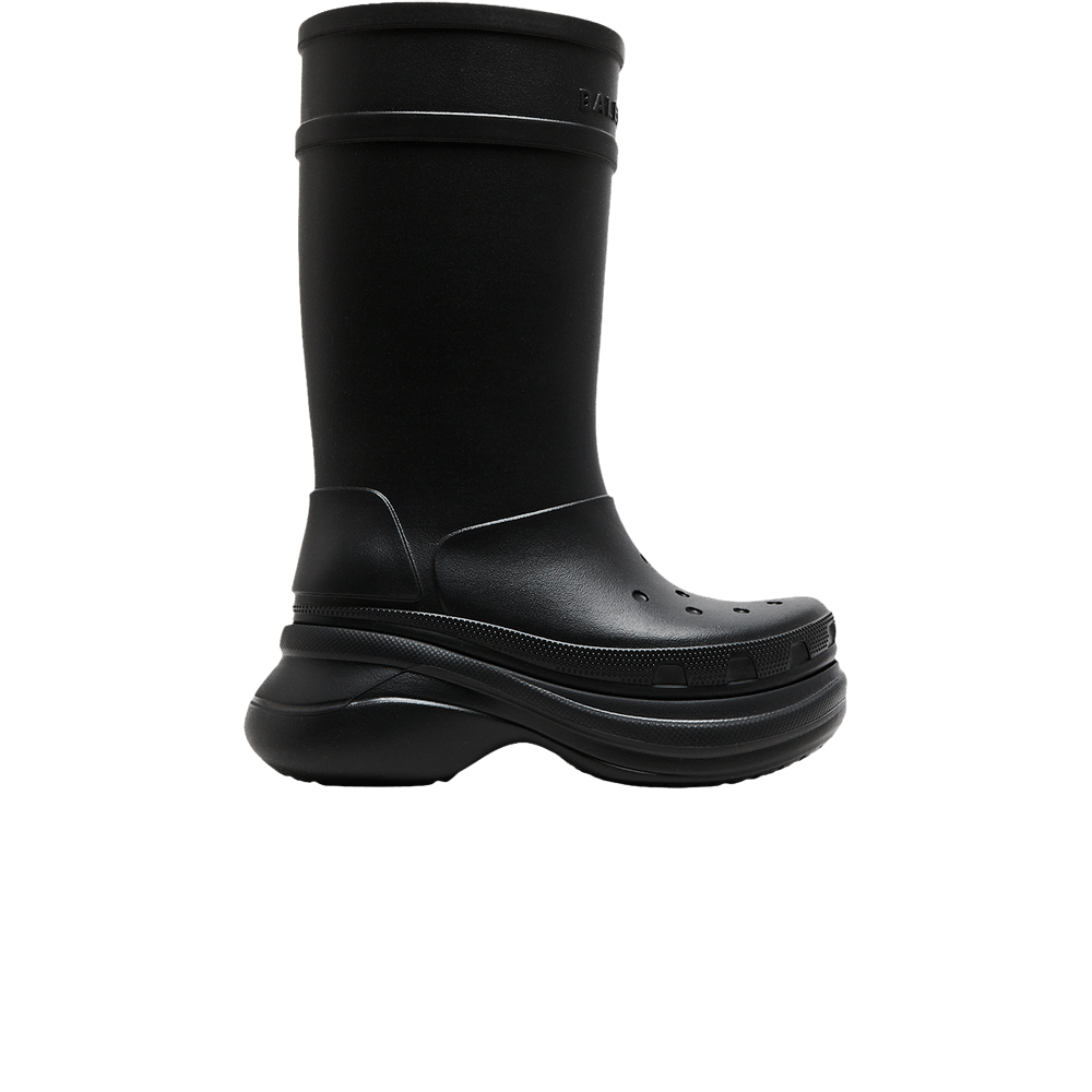 靴 balenciaga crocs boots black Women's Crocs™ Boot in Black | Balenciaga US