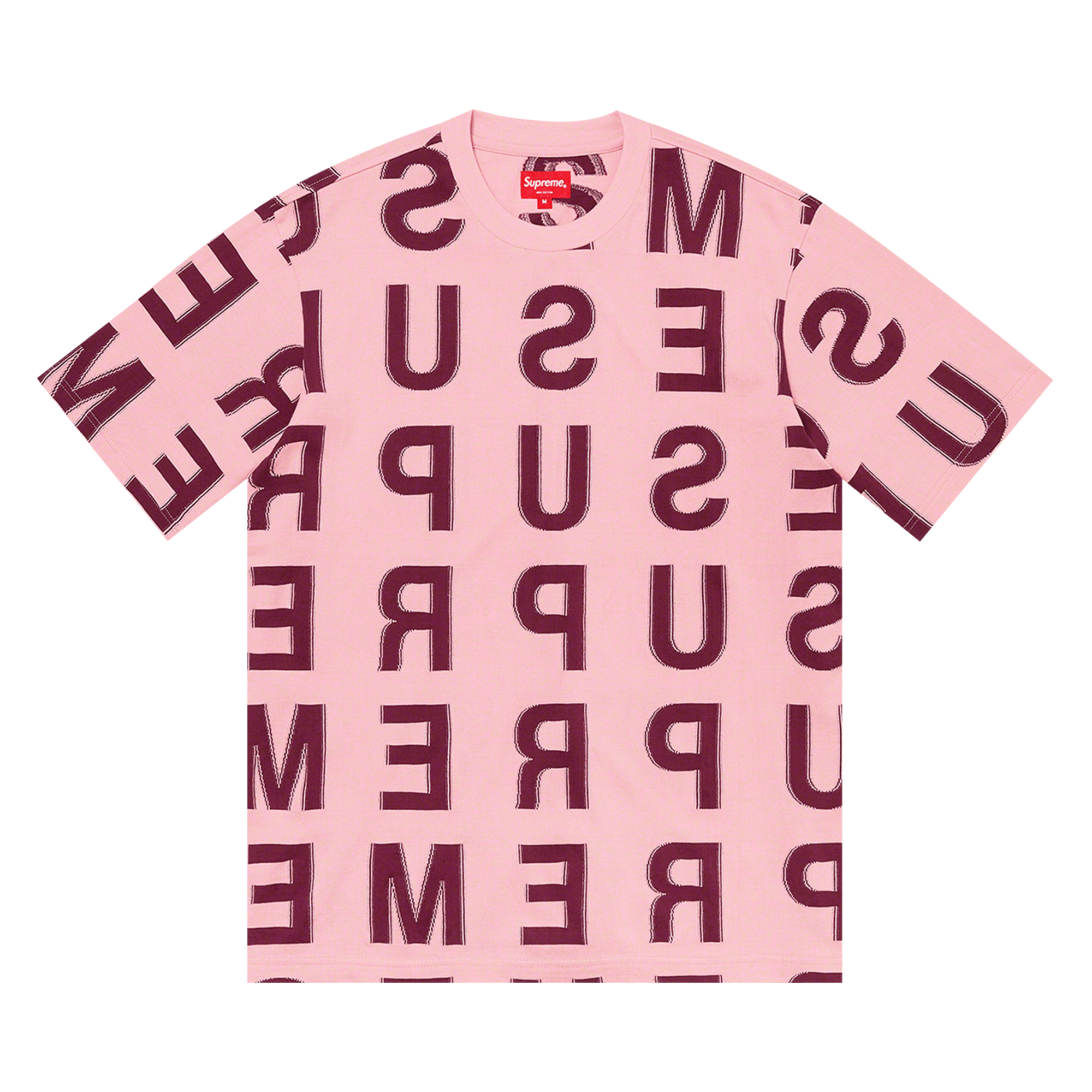 Supreme Intarsia Short-Sleeve Top 'Pink'