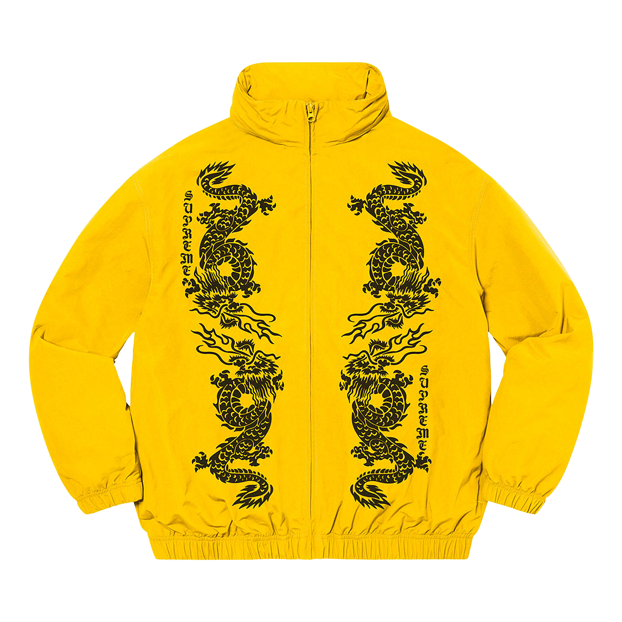 Supreme Dragon Track Jacket 'Yellow'