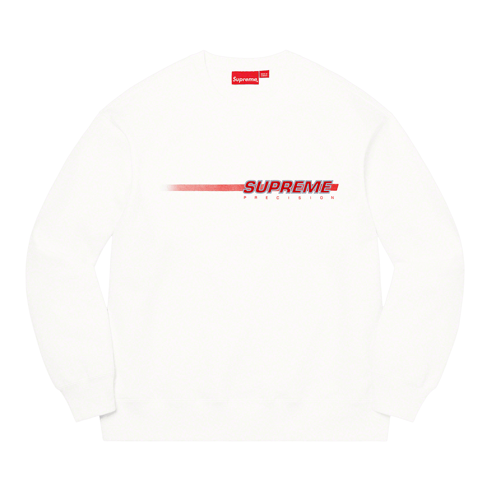 Supreme Precision Crewneck 'White'