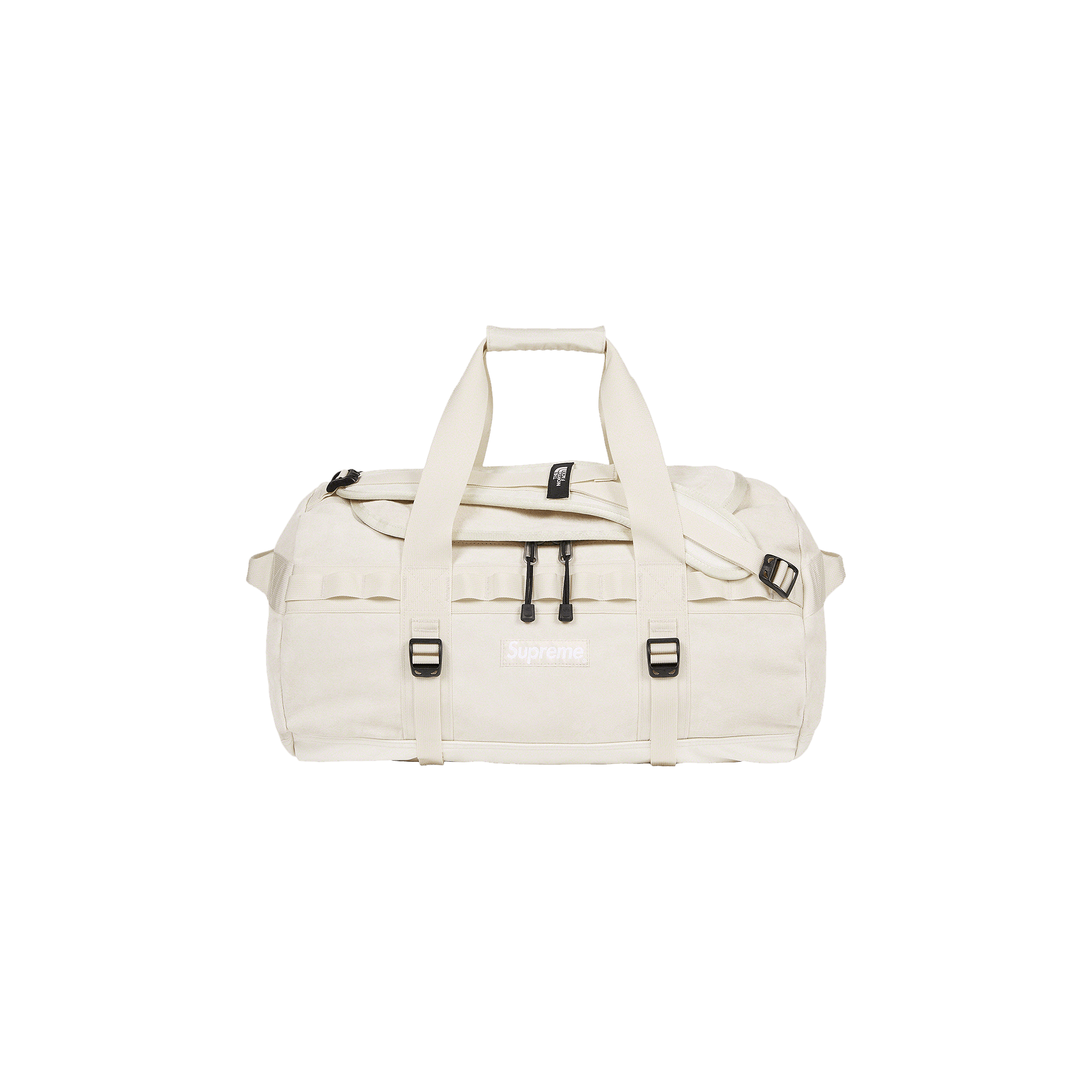 Supreme x The North Face Suede Small Base Camp Duffle Bag 'Stone'