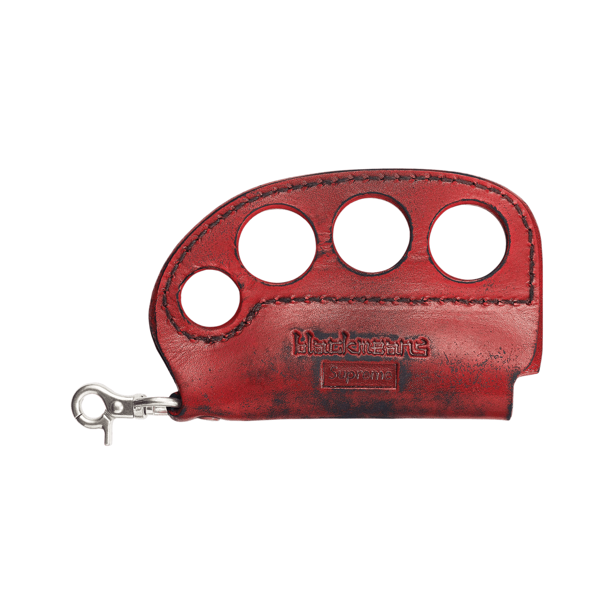Supreme x blackmeans Leather Lighter Case 'Red'