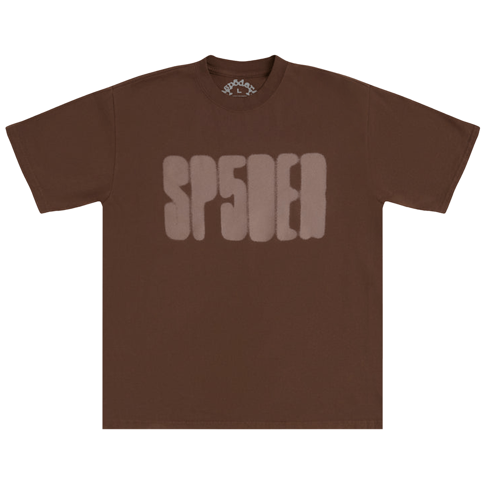 Sp5der Focused Logo Tee 'Brown'