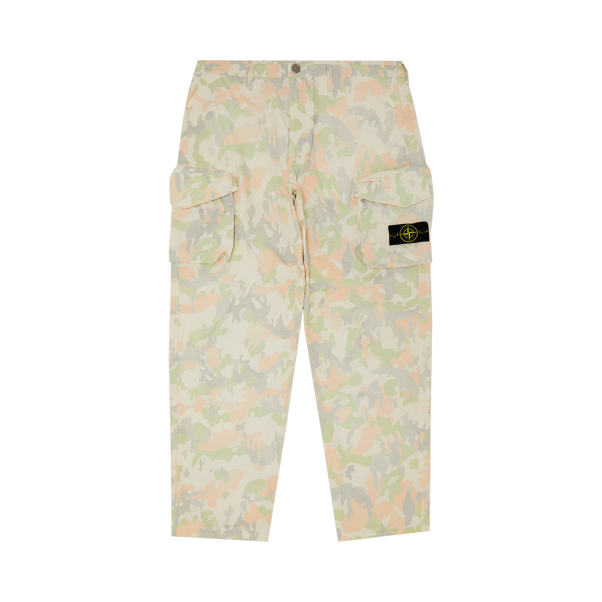 Supreme x Stone Island Reactive Ice Camo Ripstop Cargo Pant 'Tan'