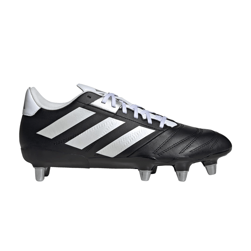Adidas Mens Kakari SG Rugby Black White Metal Cleat Athletic Shoes IE3204 Sz 11 adidas Kakari Soft Ground Rugby Boots - Black | Free  main image 4
