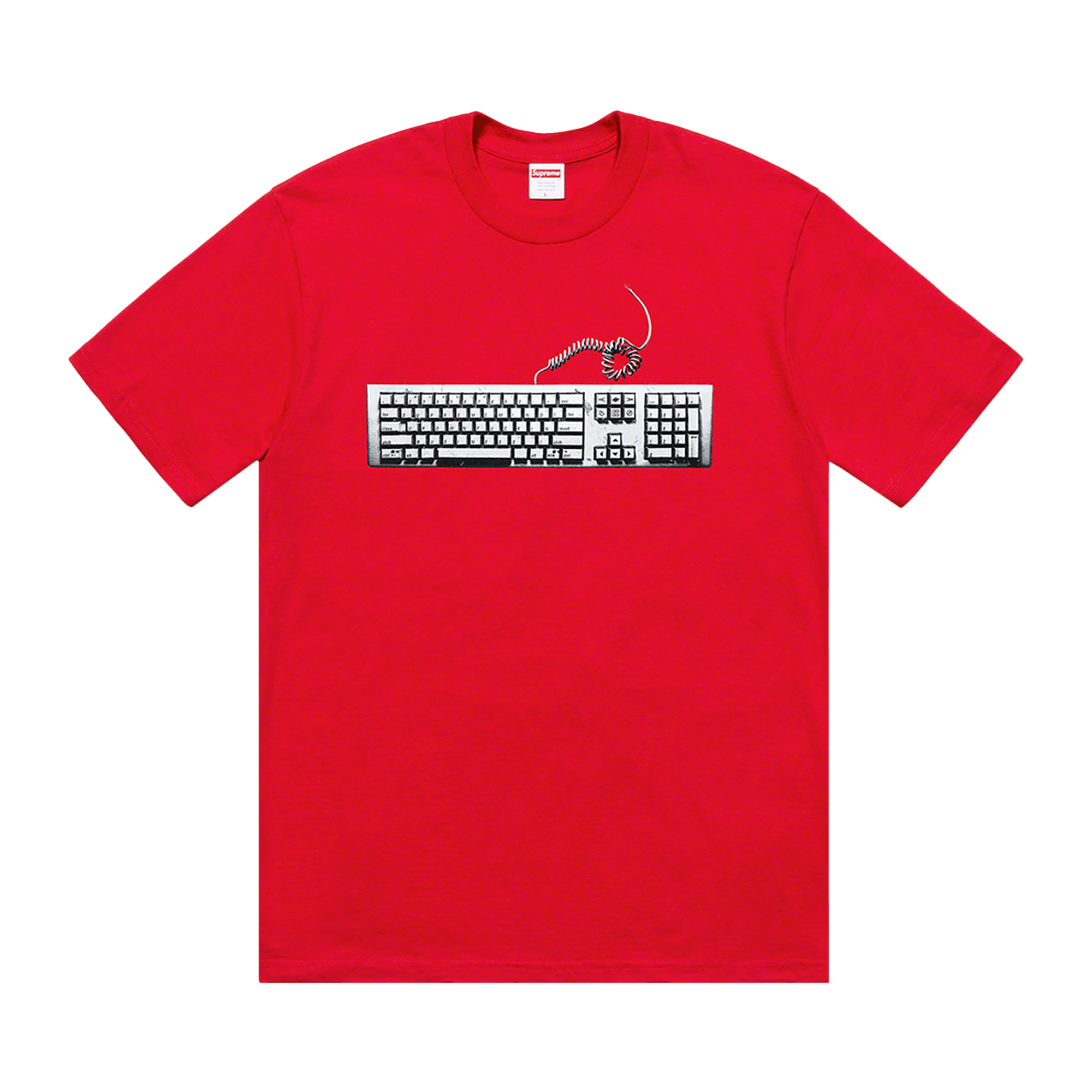 Supreme Keyboard Tee 'Red'
