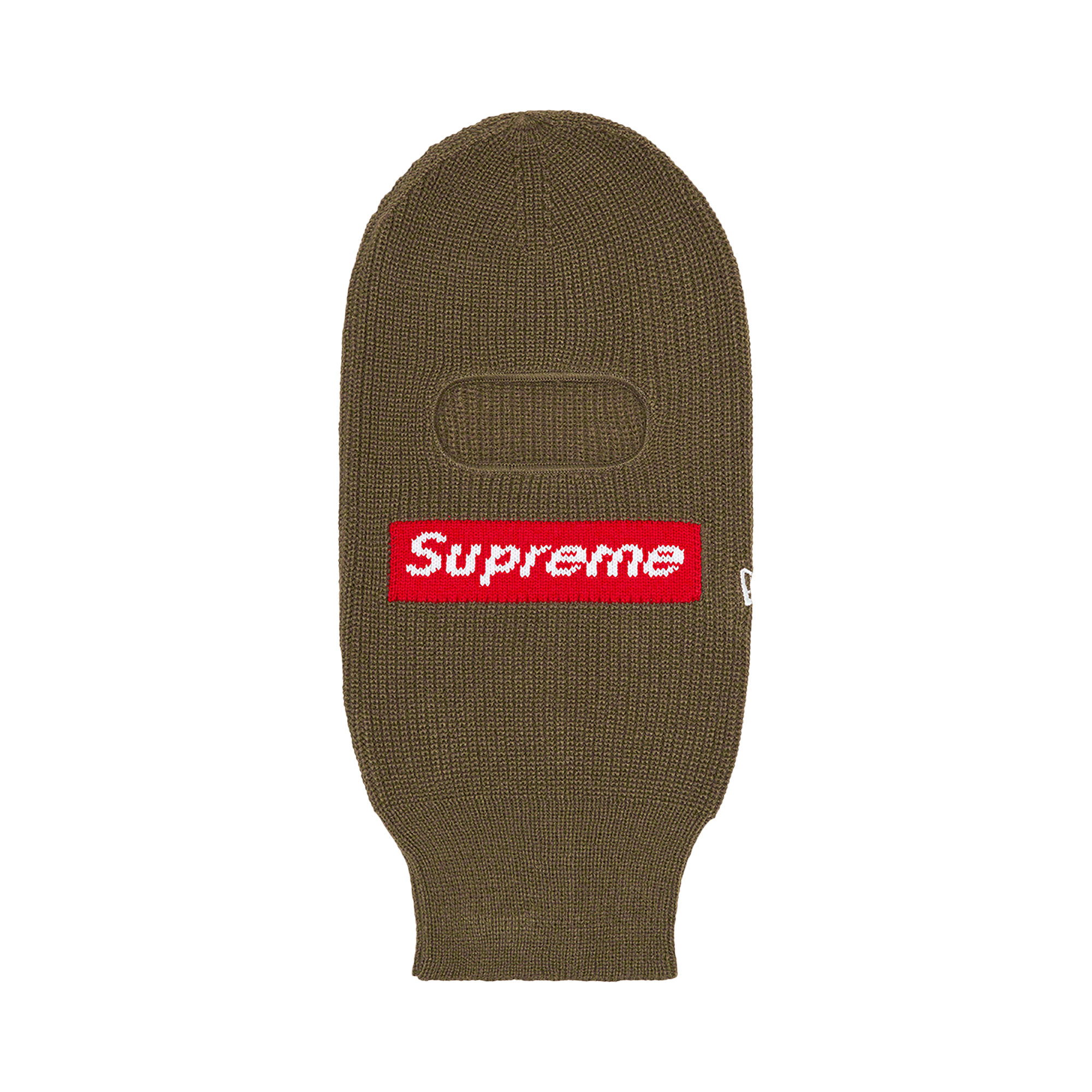 Supreme x New Era Box Logo Balaclava 'Olive'