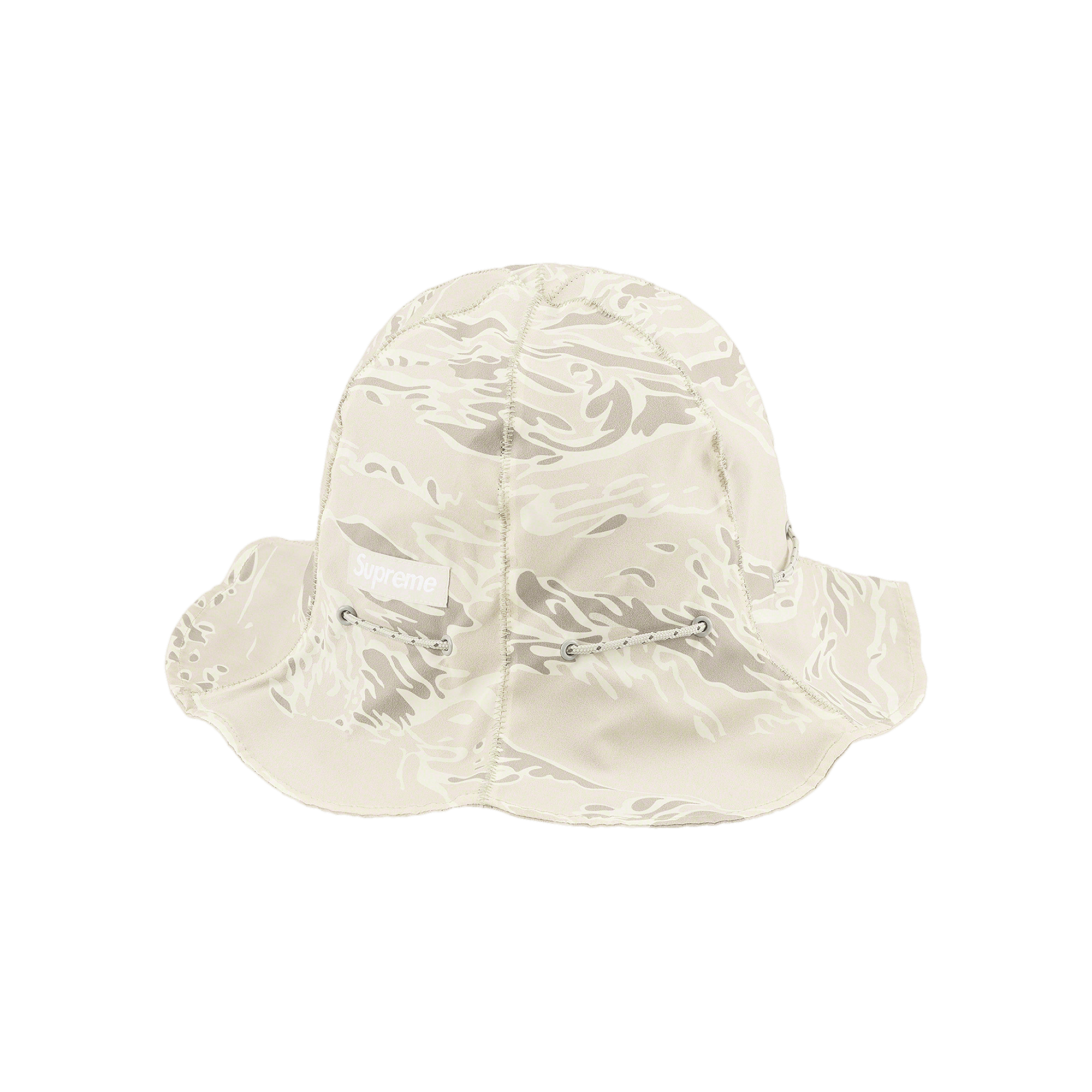 Supreme Tiger Camo Reflective Tulip Hat 'White'