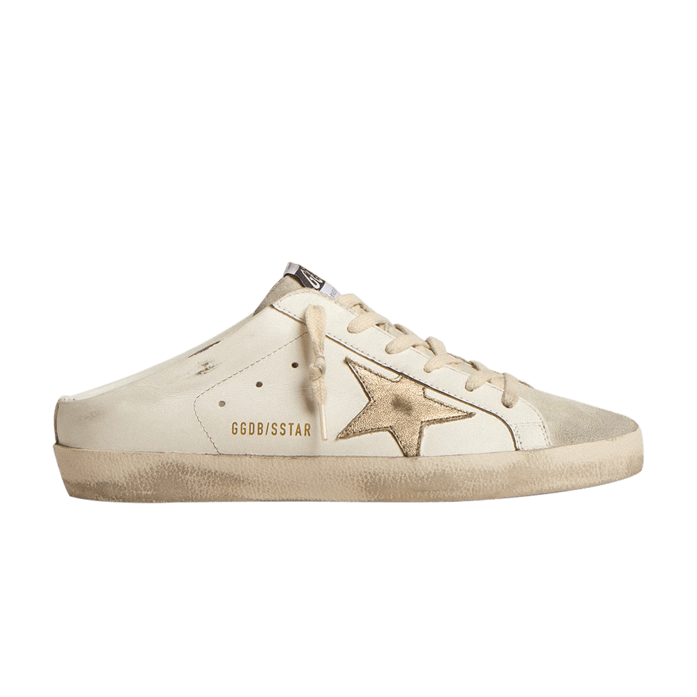 Golden Goose Wmns Superstar Sabot 'Platinum Ice Grey'