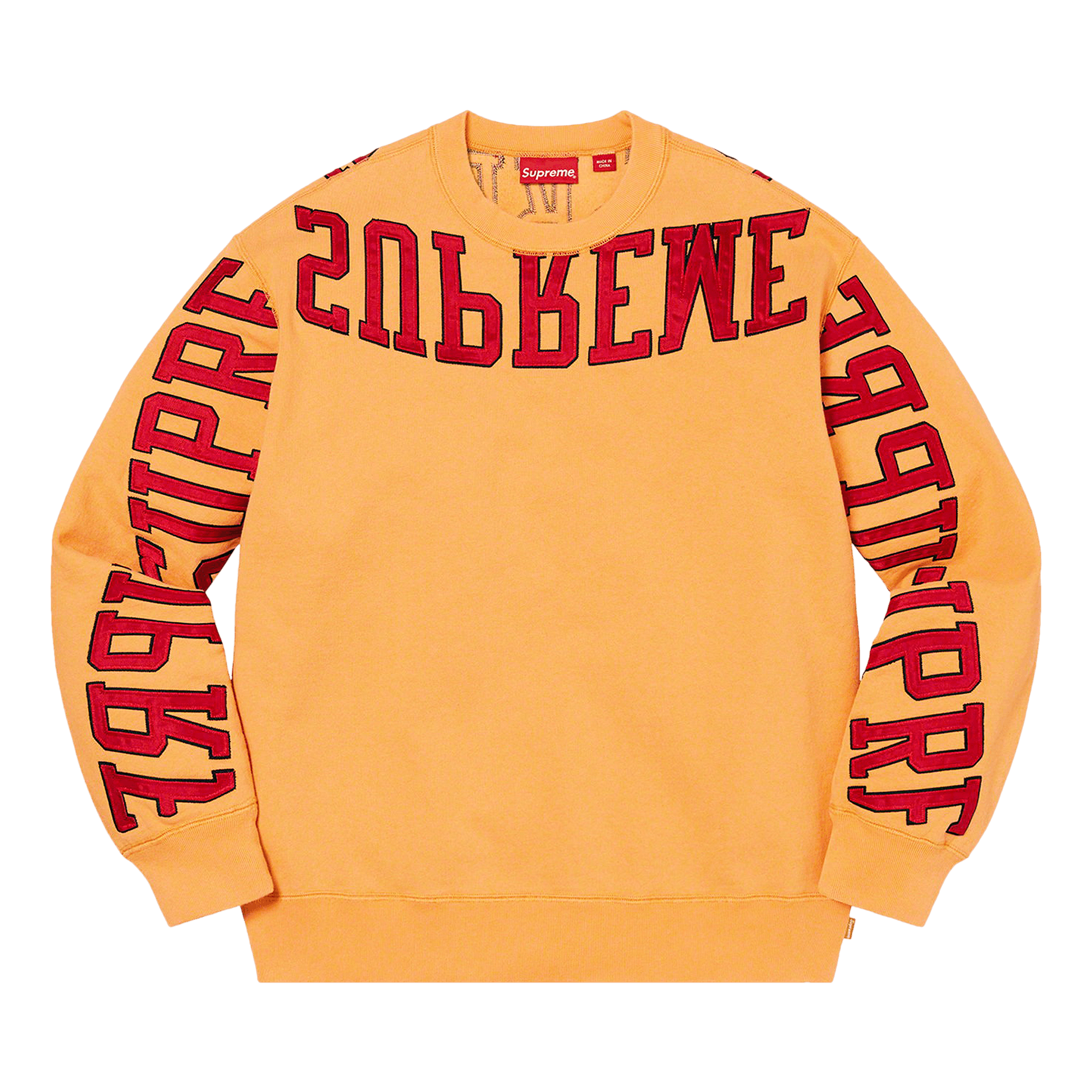 Supreme Multi Arc Crewneck 'Dusty Gold'