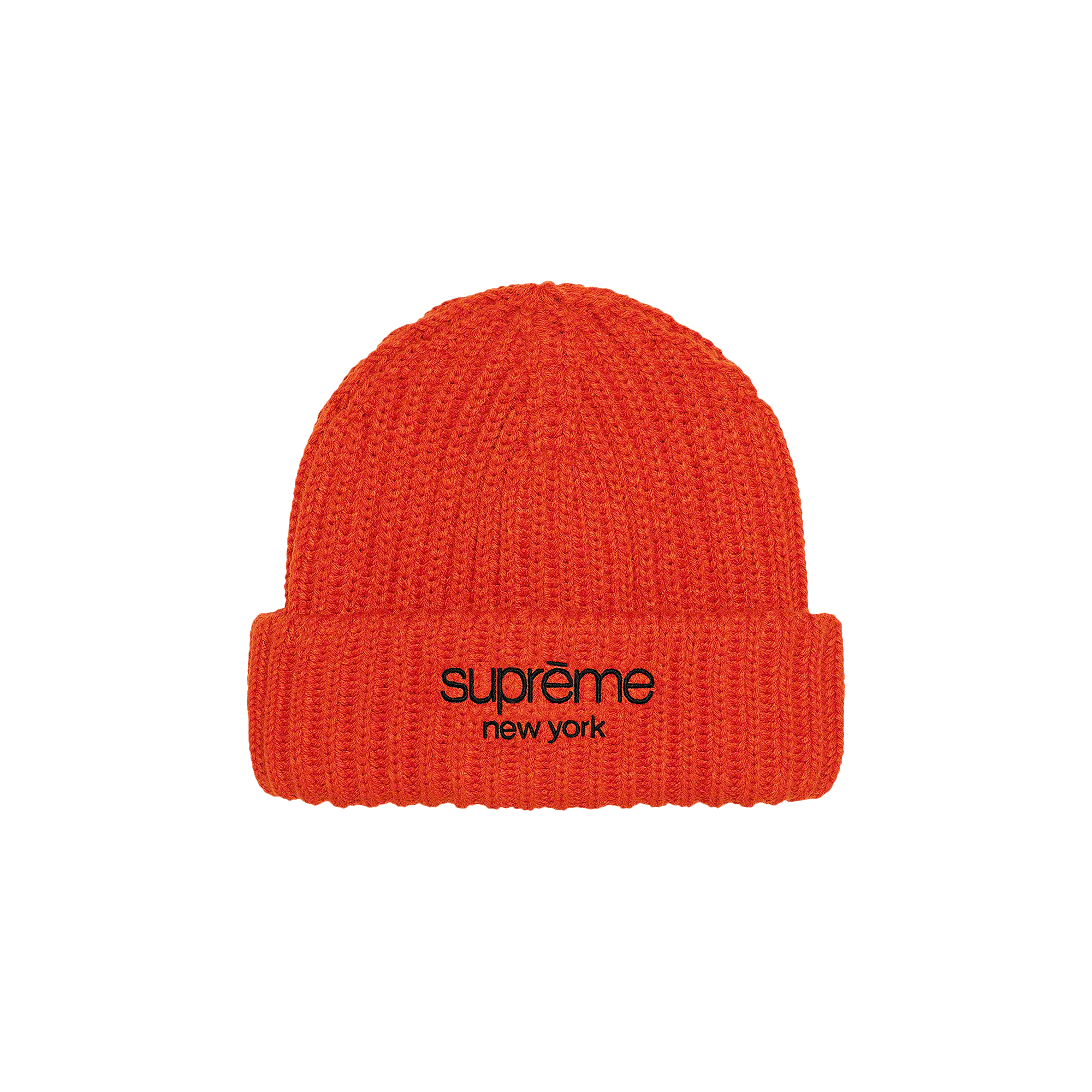 Supreme Ribbed Beanie 'Burnt Orange'
