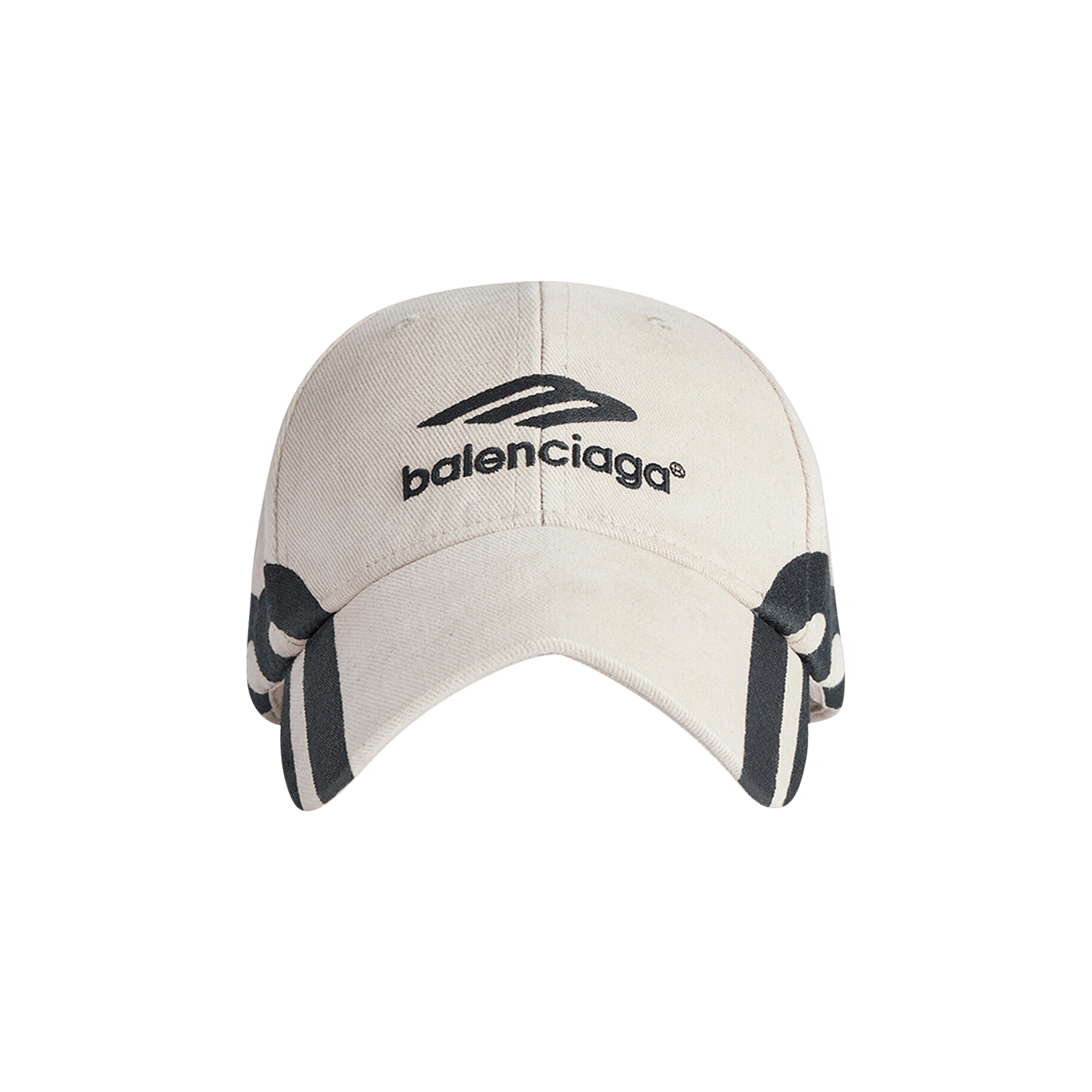 Balenciaga 3B Logo Cap 'Light Beige/Black'