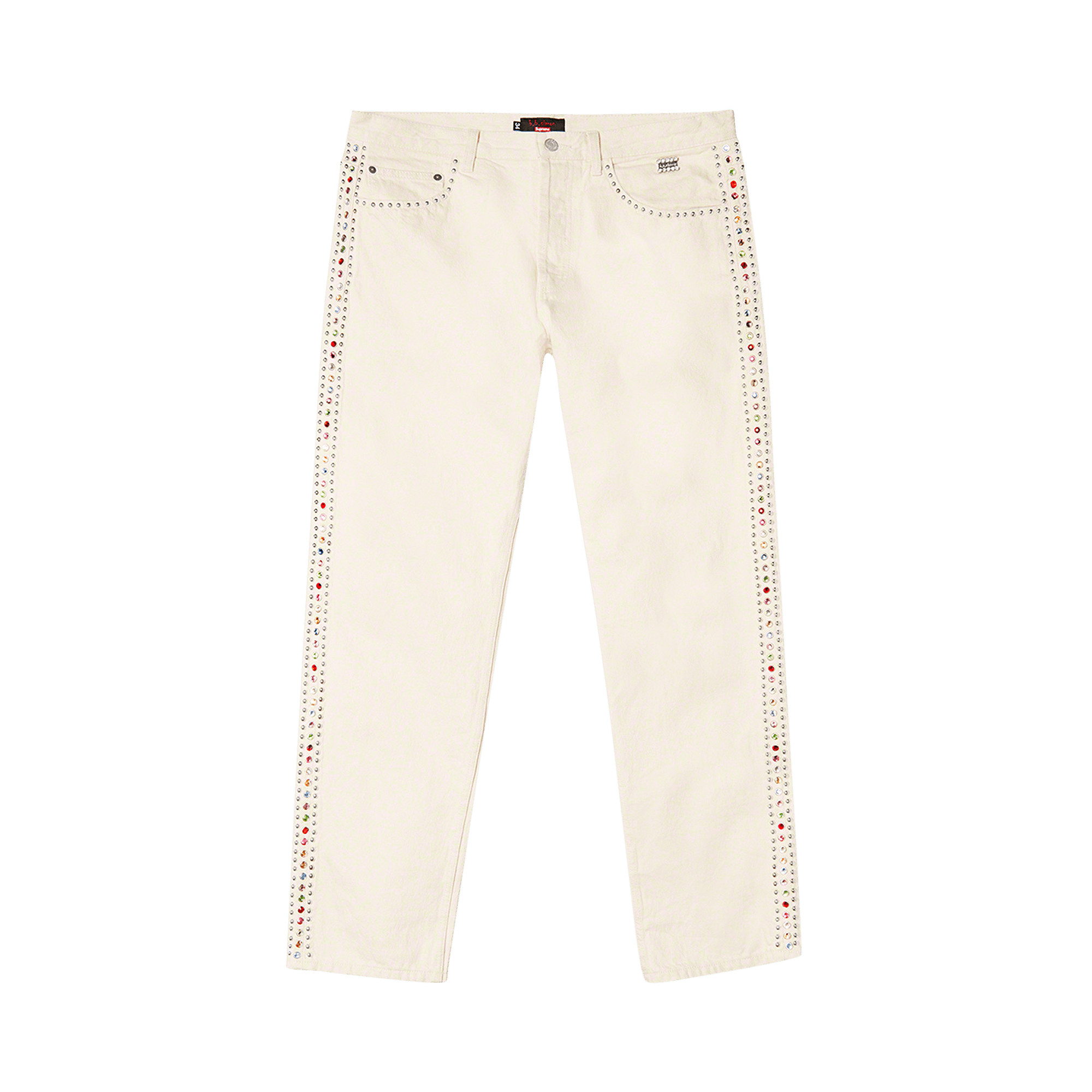 Supreme x B.B. Simon Studded Regular Jean 'Natural'
