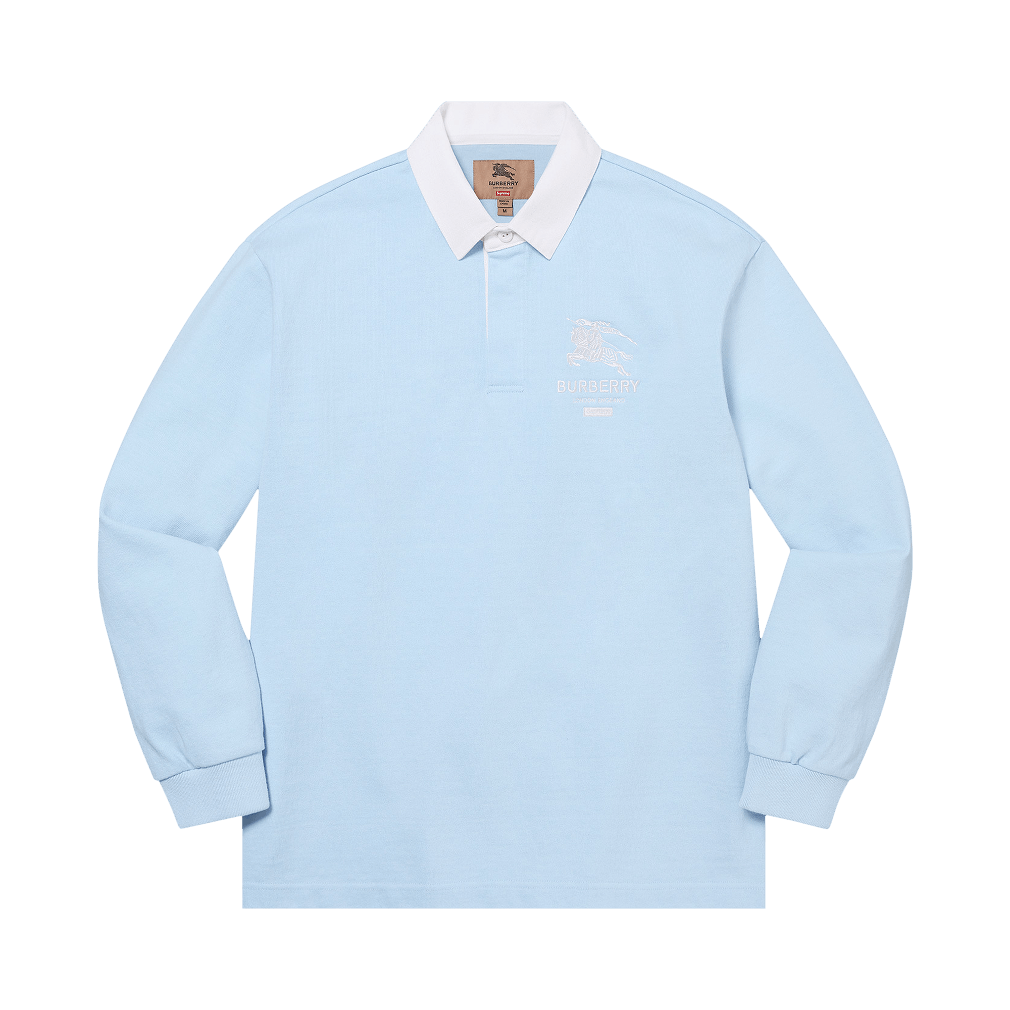 Supreme x Burberry Rugby 'Pale Blue'