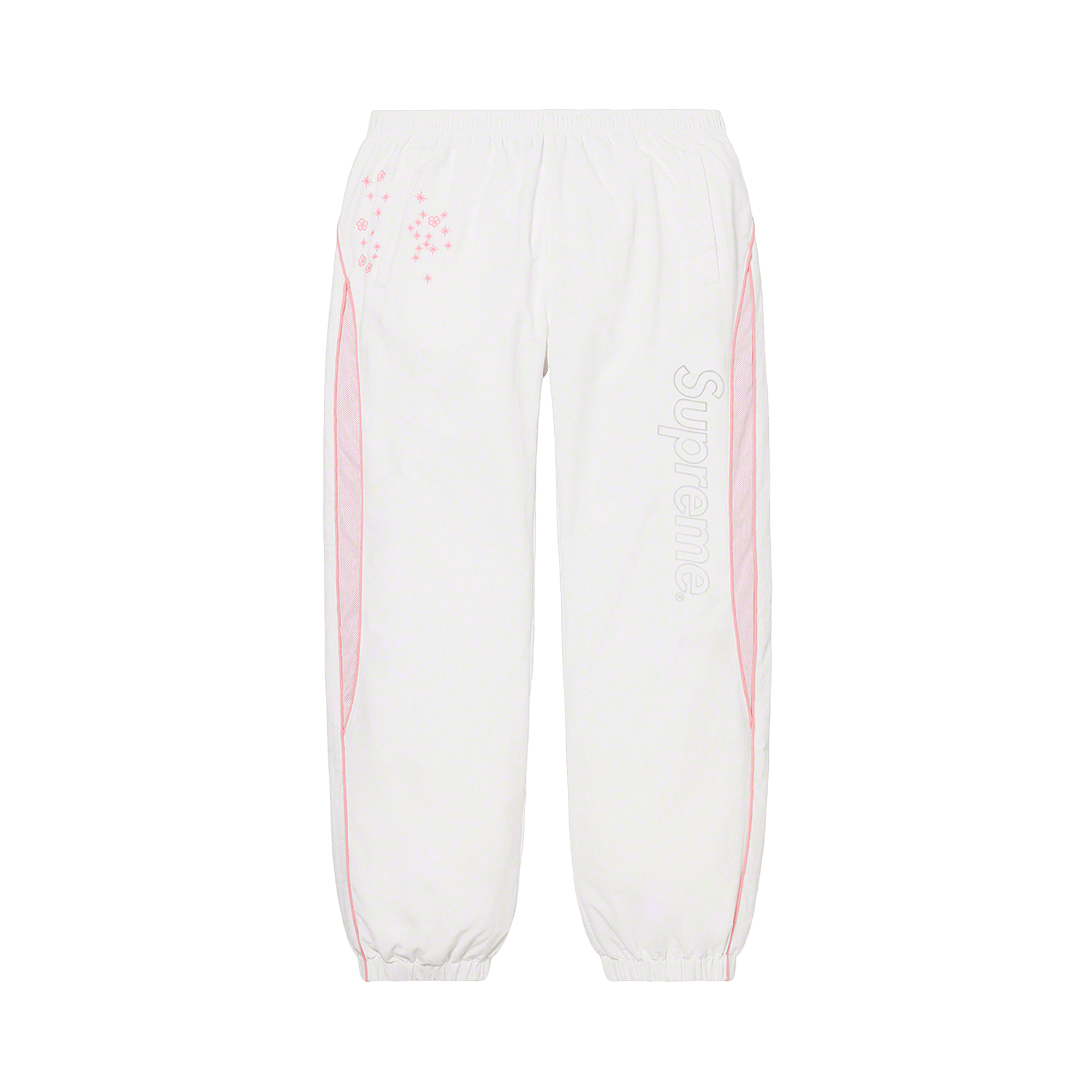 Supreme AOI Glow-In-The-Dark Track Pant 'White'