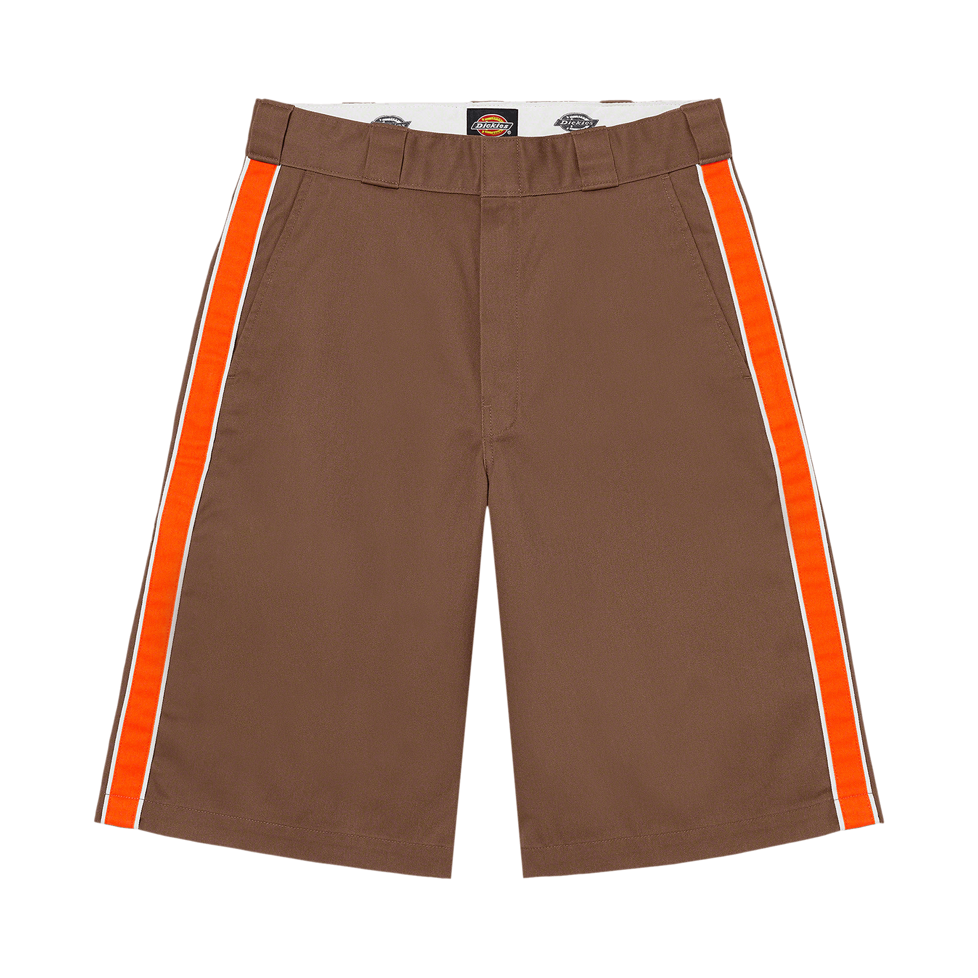 Supreme x Dickies Stripe 13" Loose Fit Work Short 'Brown'