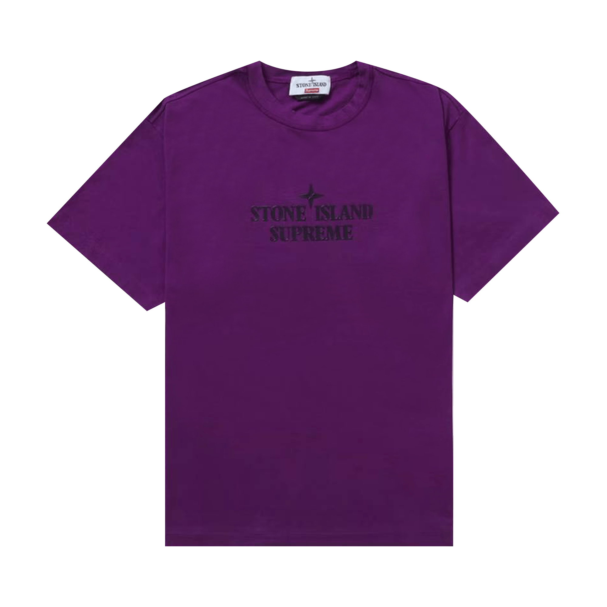 Supreme x Stone Island Short-Sleeve Top 'Purple'