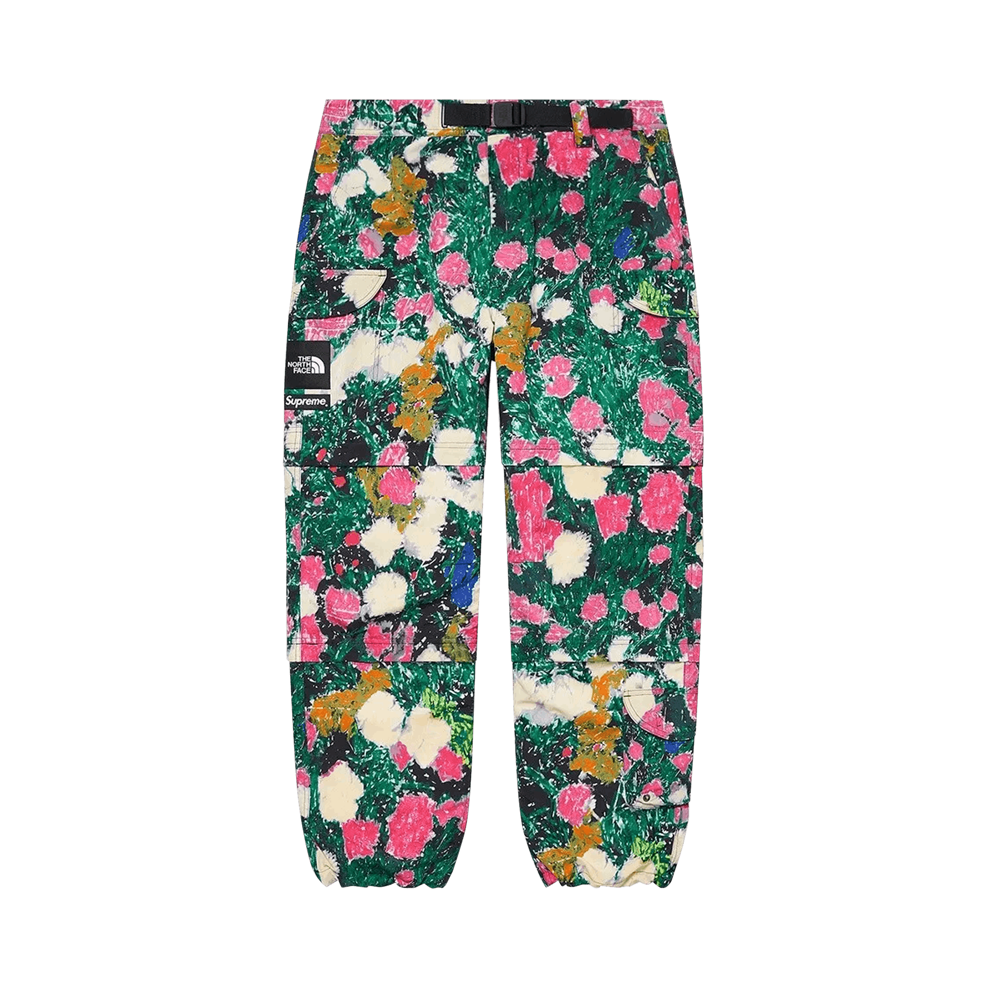 Supreme x The North Face Trekking Zip-Off Belted Pant 'Flowers'