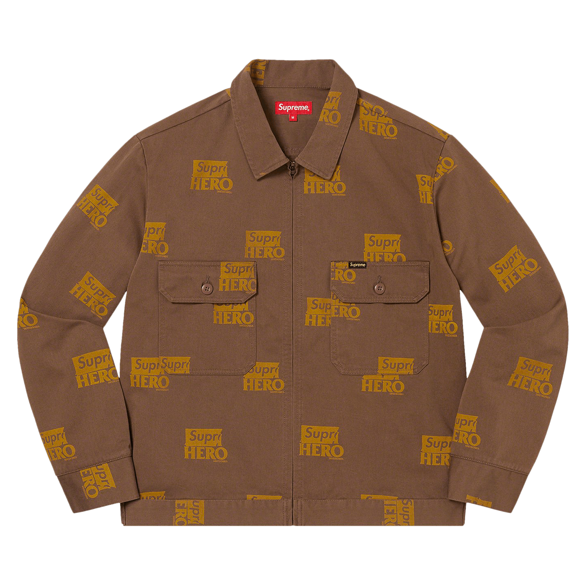 Supreme x ANTIHERO Work Jacket 'Brown'