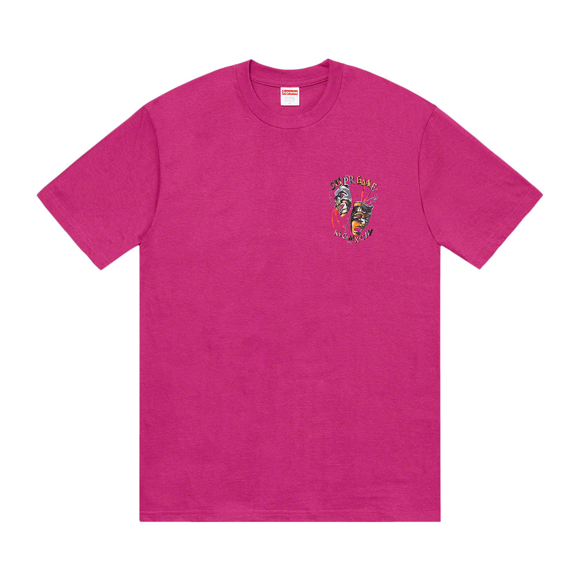Supreme Laugh Now Tee 'Magenta'