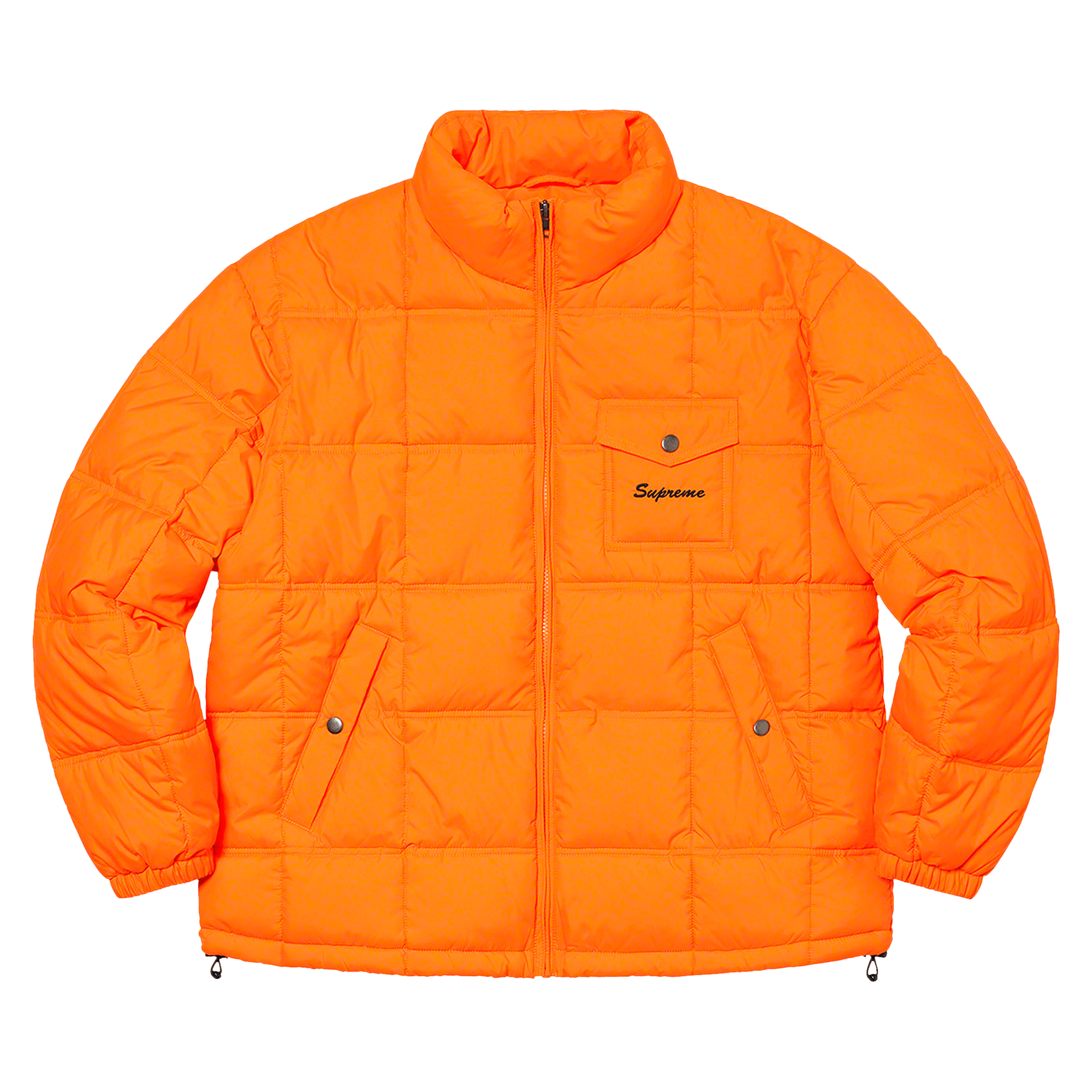Supreme Iggy Pop Puffy Jacket 'Orange'