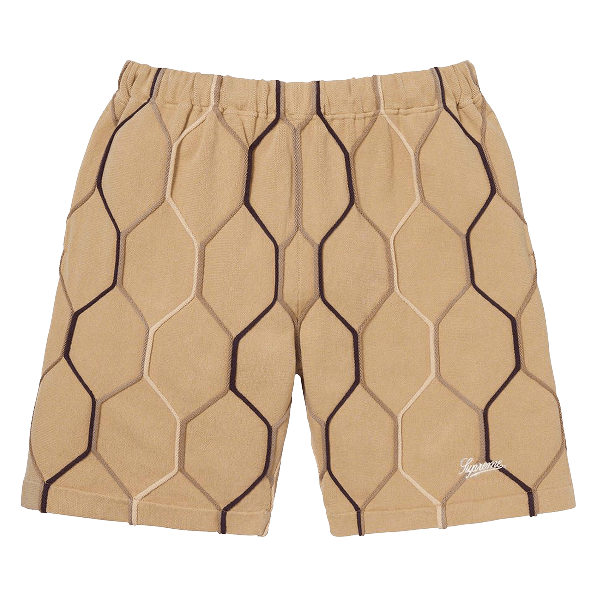 Supreme Hex Knit Short 'Tan'