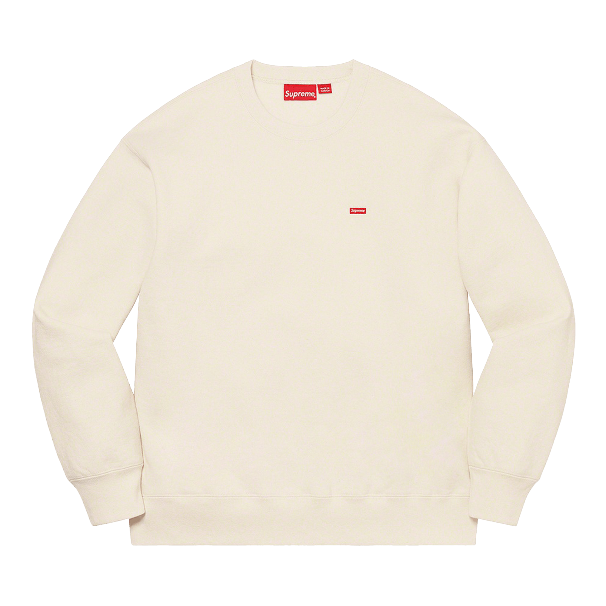 Supreme Small Box Crewneck 'Natural'