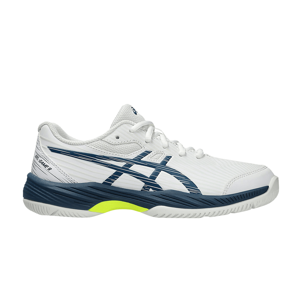 Asics Gel Game 9 GS 'White Mako Blue'