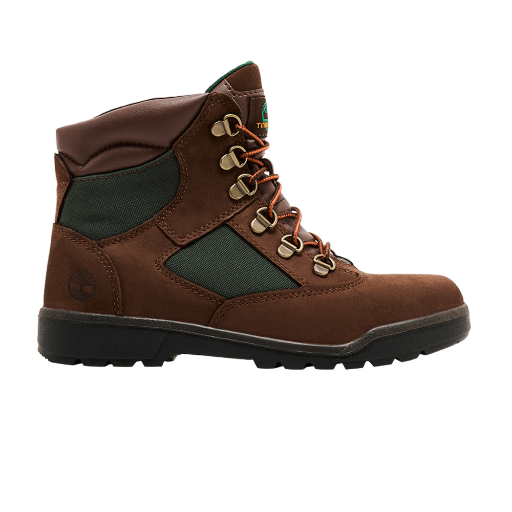 Timberland 6 Inch Field Boot Junior 'Brown Green'