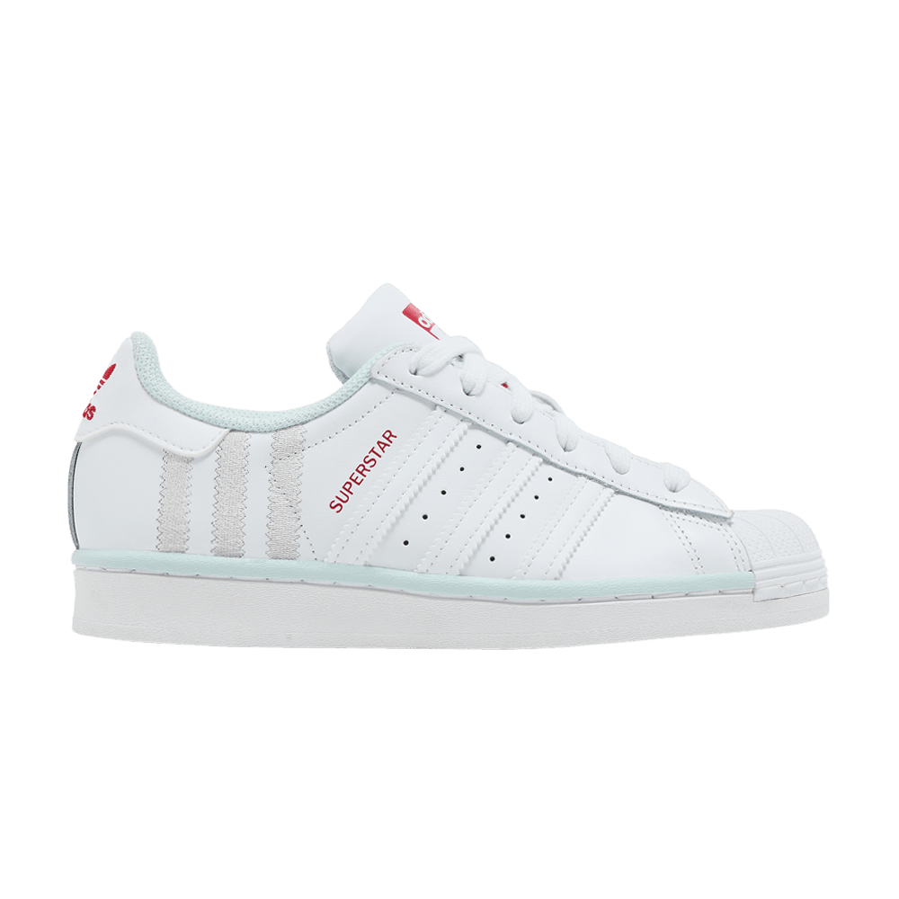 Adidas Superstar J 'White Almost Blue'