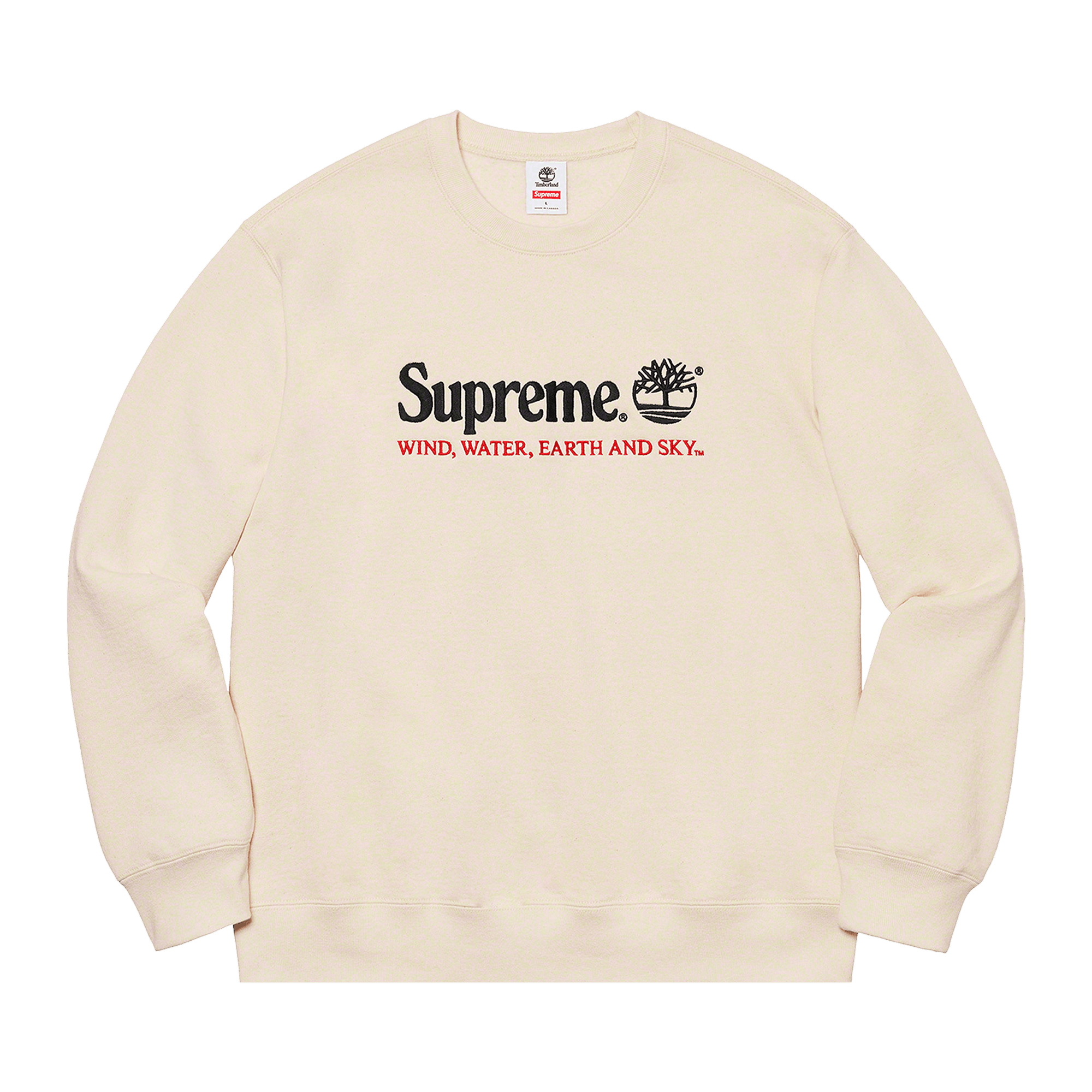 Supreme x Timberland Crewneck 'Natural'
