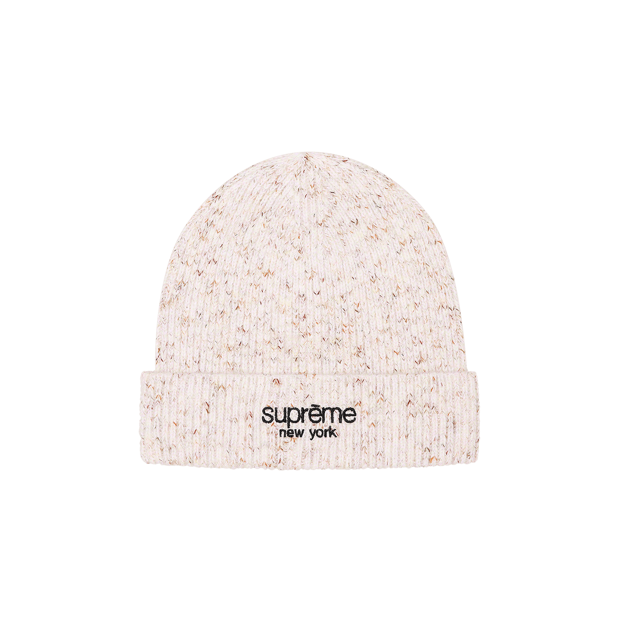 Supreme Rainbow Speckle Beanie 'White'