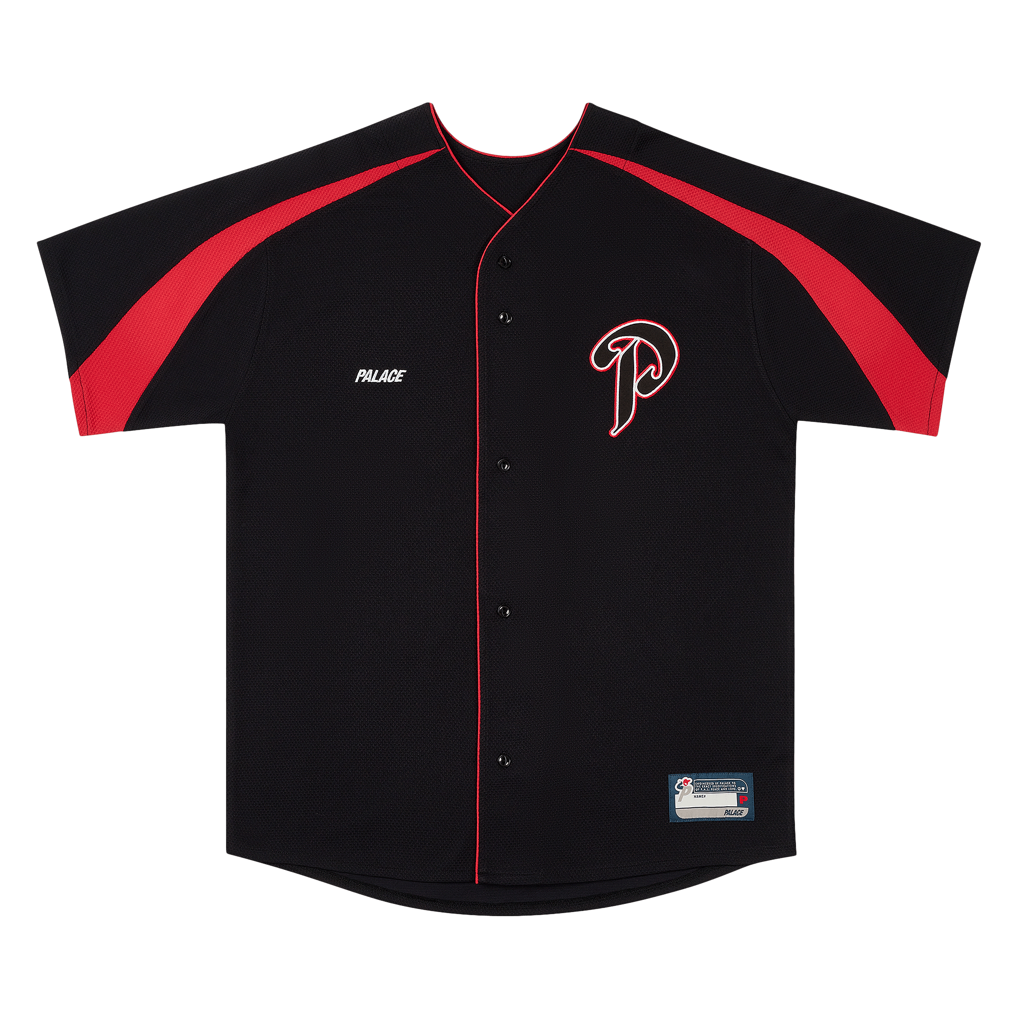 Palace P Paseball Jersey 'Black'