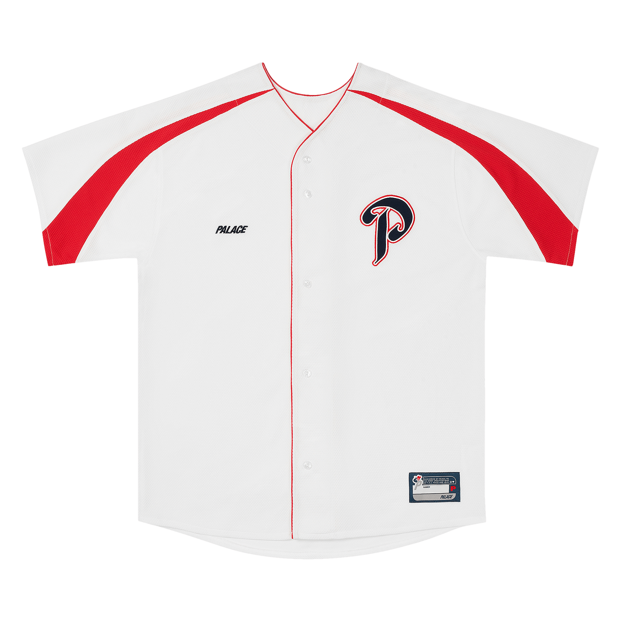 Palace P Paseball Jersey 'White'